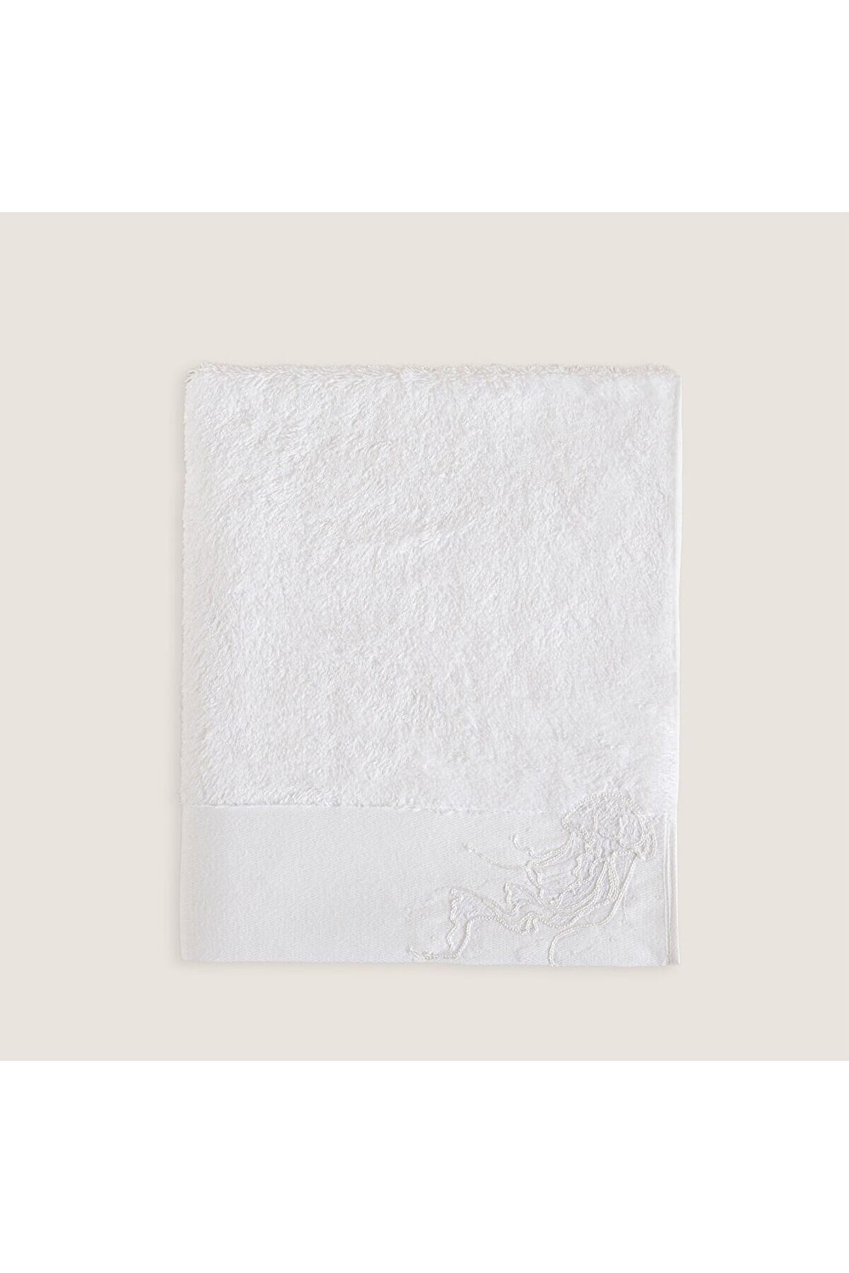 STOREMAX shopverse Estelıne Yüz Havlusu 50x90 Cm Beyaz trendflick 1014773