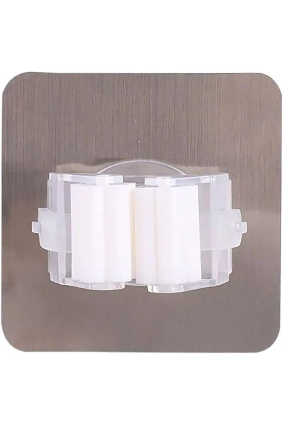 STOREMAX shopverse Adet Kelebek Yapışkanlı Mop Fırça Sap Tutucu Kepçe Kaşık Organizer Mutfak Düzenleyici tren