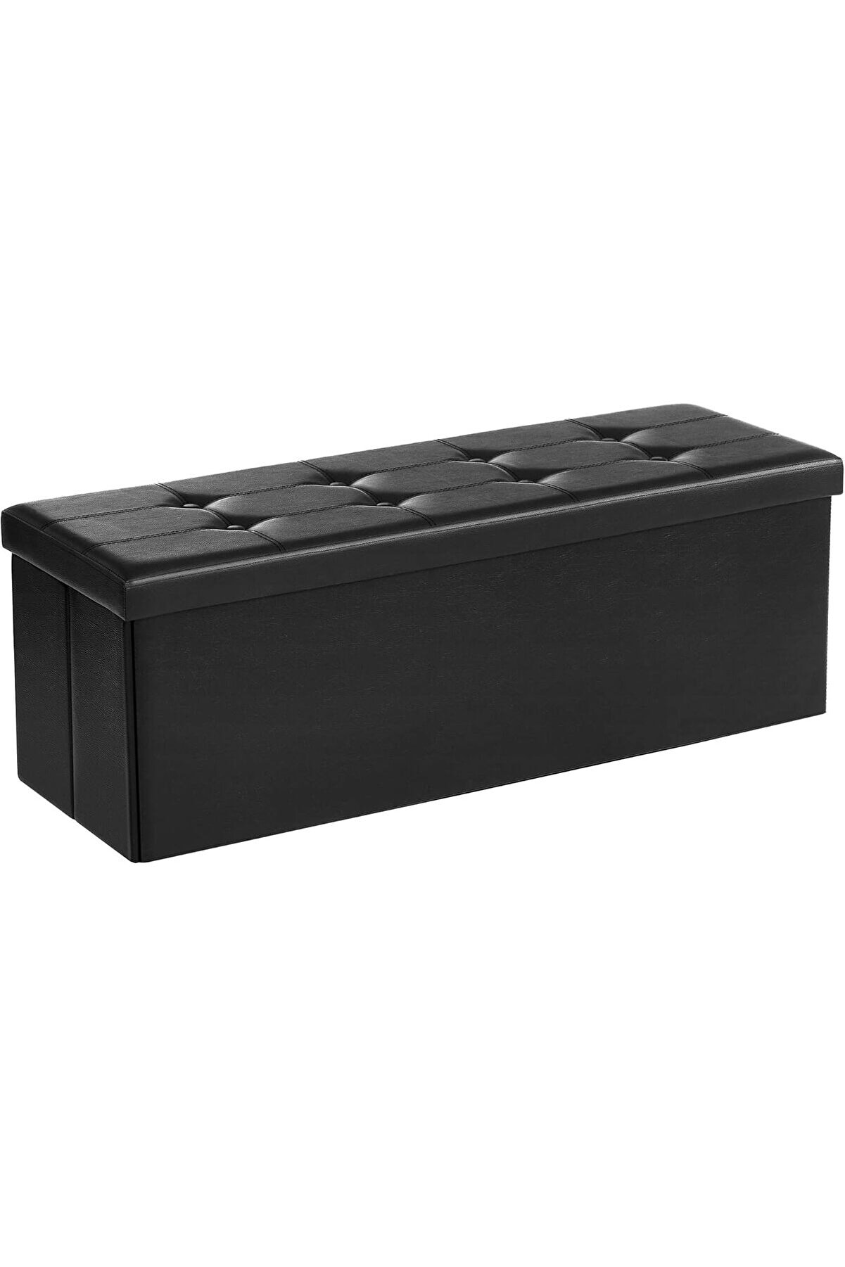 STOREMAX shopverse Tabure, 120 Litre, Saklama Kutusu, Ayak Taburesi, Katlanabilir, 300 Kg Taşıma Kapasitesi,