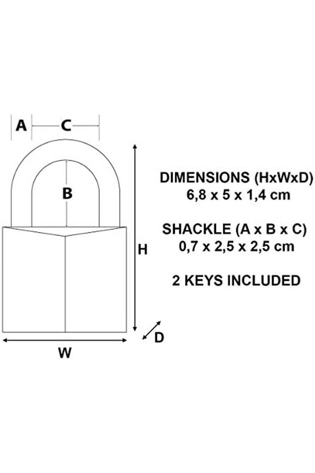Shopverse Asma Ki̇li̇t 20 Mm Trendfli̇ck 1014773