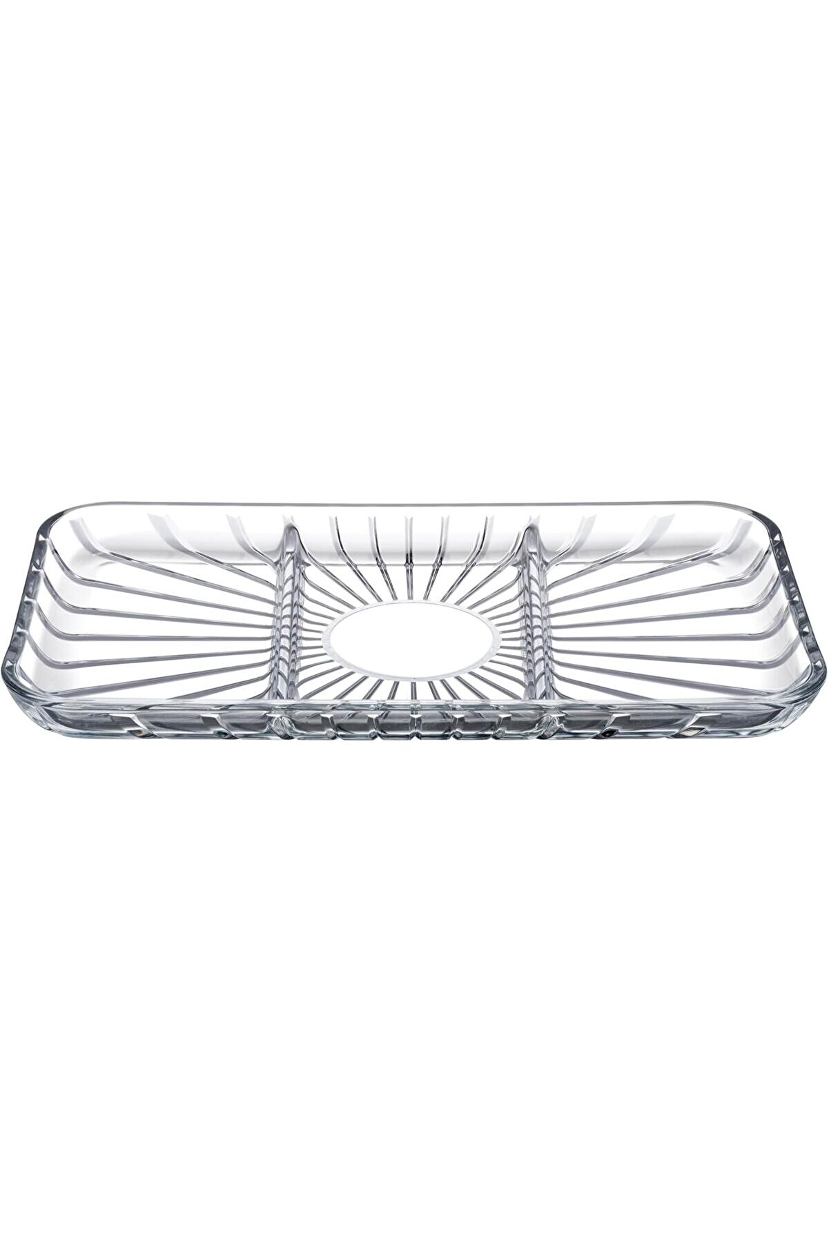 STOREMAX shopverse Masa&uuml;st&uuml;, B&ouml;lmeli Dikd&ouml;rtgen Tabak, 162X276 MM, Tekli Hediyelik Kutu trendflick 1014773