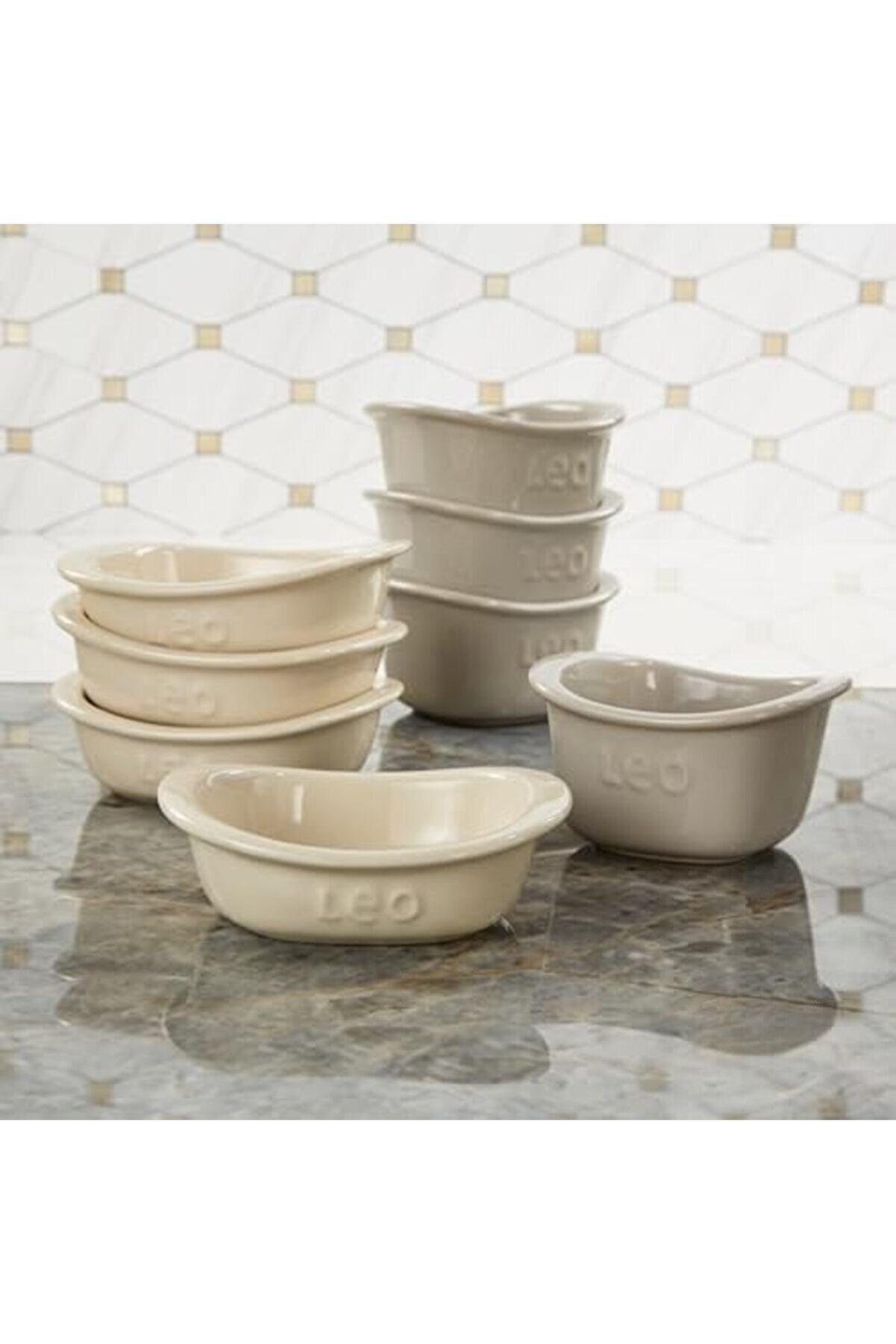 Shopverse Balance Serami̇k 4 Parça Rameki̇n Kasesi̇ 0,20 L Trendfli̇ck 1014773