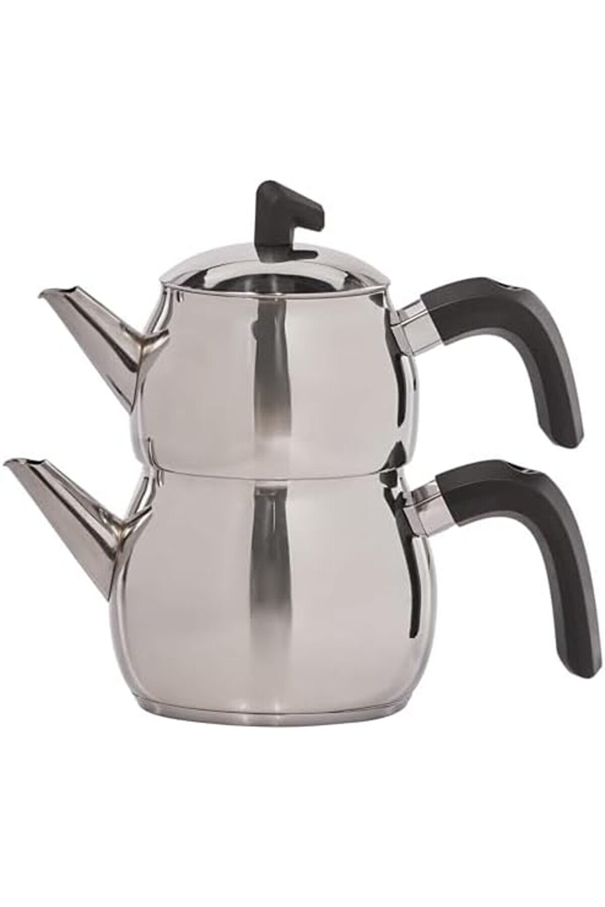 Shopverse Beli̇nay Orta Boy Çaydanlık Takımı Si̇yah Trendfli̇ck 1014773