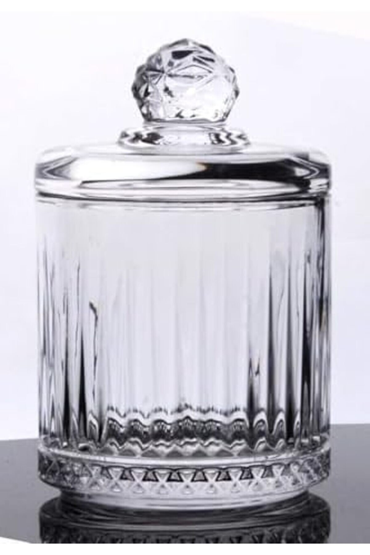 Shopverse L&uuml;x B&uuml;y&uuml;k Cam Şekerli̇k & Cam, Kesme Cam L&uuml;x Şekerli̇k 13Cm*7.8Cm - 06638 Trendfli̇ck 1014773