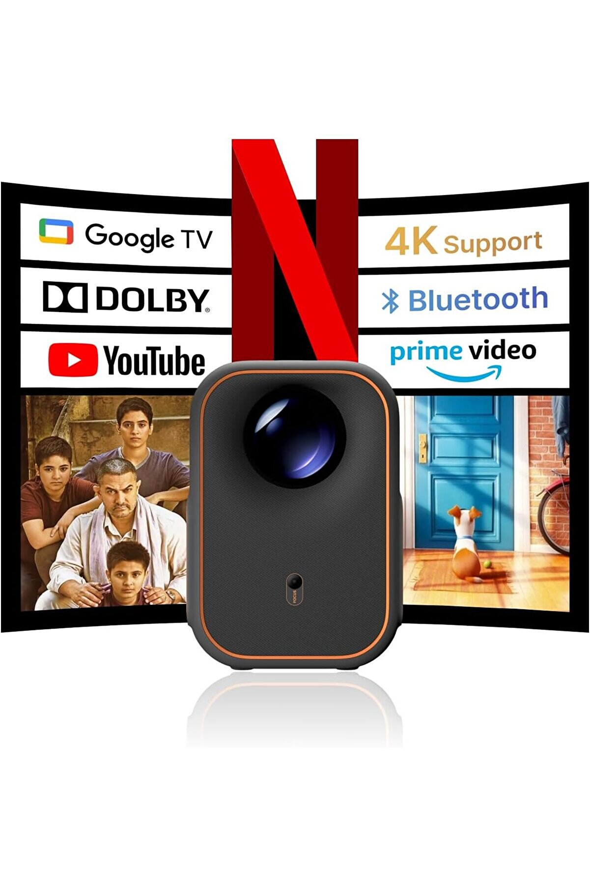 STOREMAX shopverse Xming Episode One Projeksiyon Cihazı, HDMI 2.1, Oto-Odaklama, Oto- trendflick 1014773