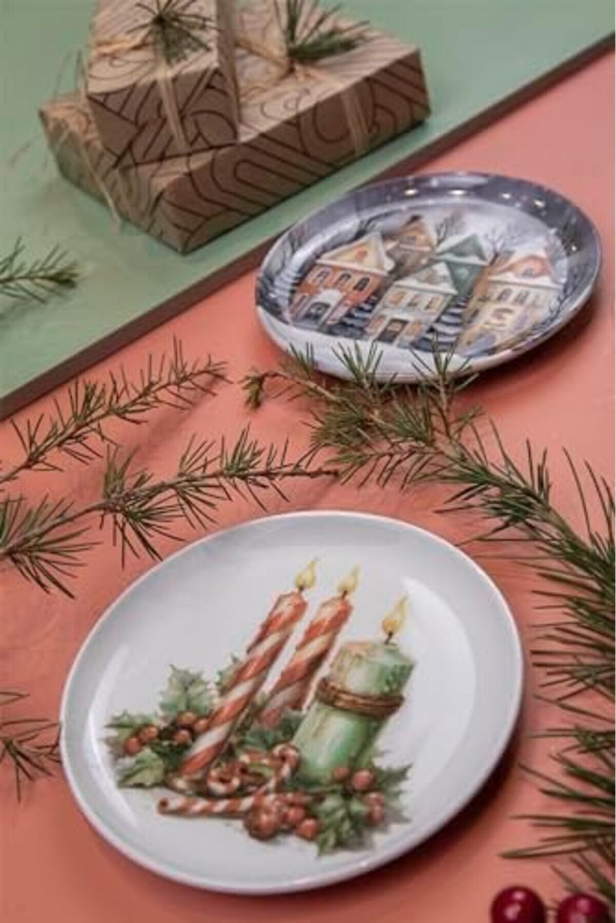 Shopverse Festi̇ve 4 Parça 15 Cm Tabak Trendfli̇ck 1014773