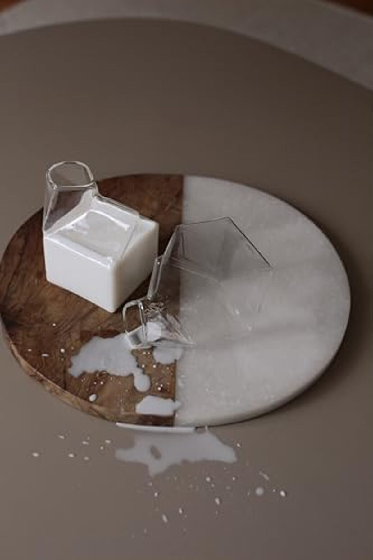 Shopverse Kutusu Tasarımlı Cam, 350 Ml, Borosi̇li̇kat Dayanıklı, Kahve Bardağı Trendfli̇ck 1014773