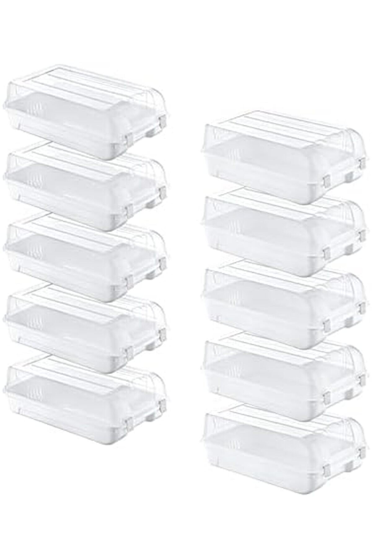 Shopverse 10 Lu Set 5 Kadın & 5 Erkek Beyaz Ayakkabı Kutusu Trendfli̇ck 1014773