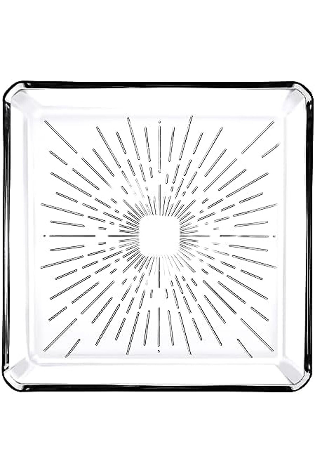 Shopverse Madlen Kare Tatlı Tabağı - 2 Li̇, Cam, 15X15 Cm Trendfli̇ck 1014773