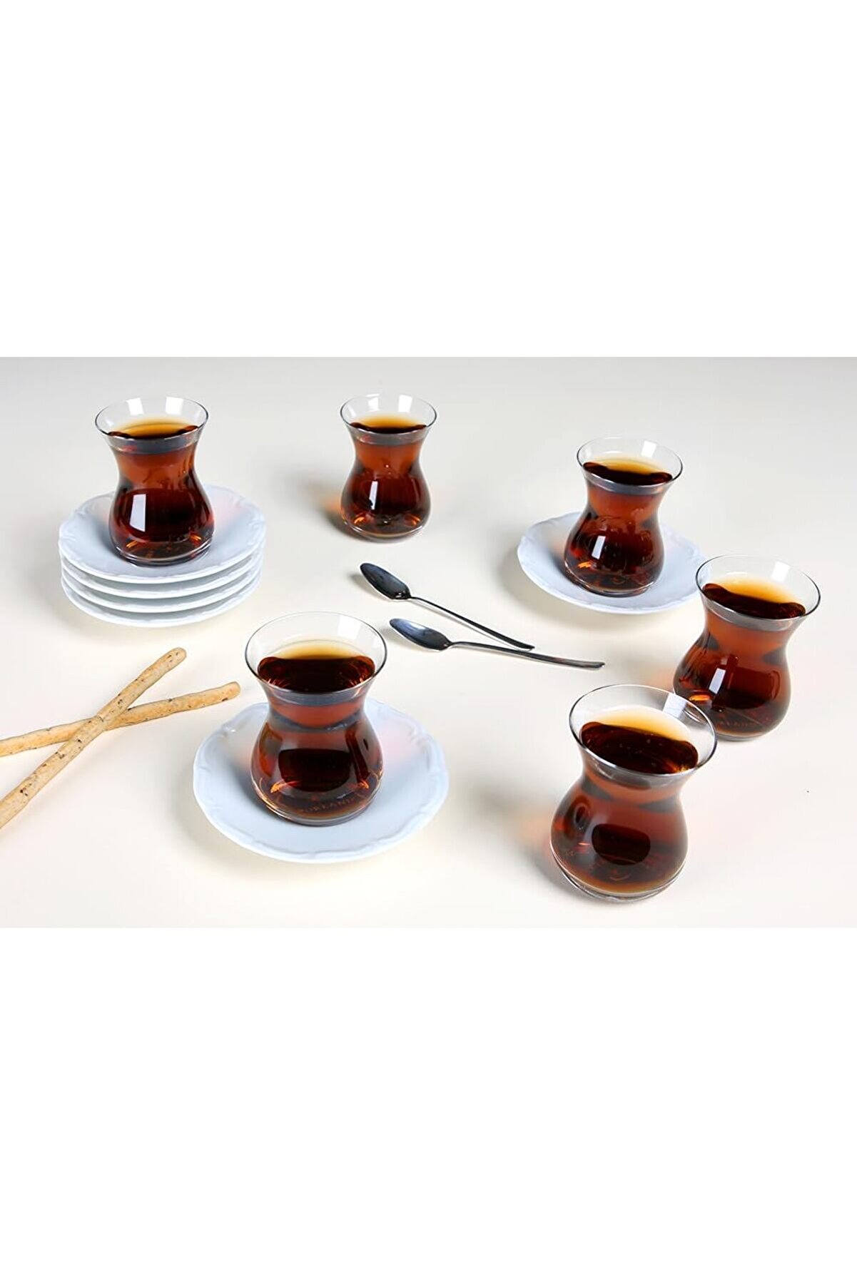 STOREMAX shopverse Maria Beyaz 12 Parça 6 Kişilik Çay Takımı trendflick 1014773