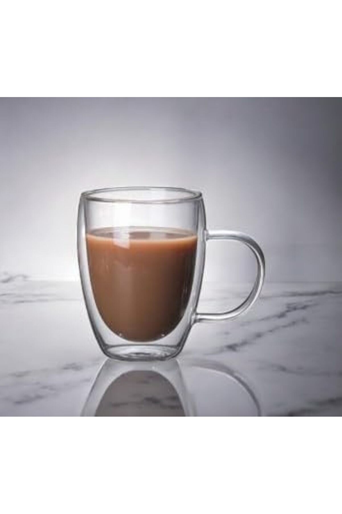 Shopverse 1 Adet Şeffaf Çi̇ft Ci̇darlı Borosi̇li̇kat Cam 300 Ml Çi̇ft Ci̇darlı Cam Kahve Fi̇ncanı, Çi̇ft Ci̇d
