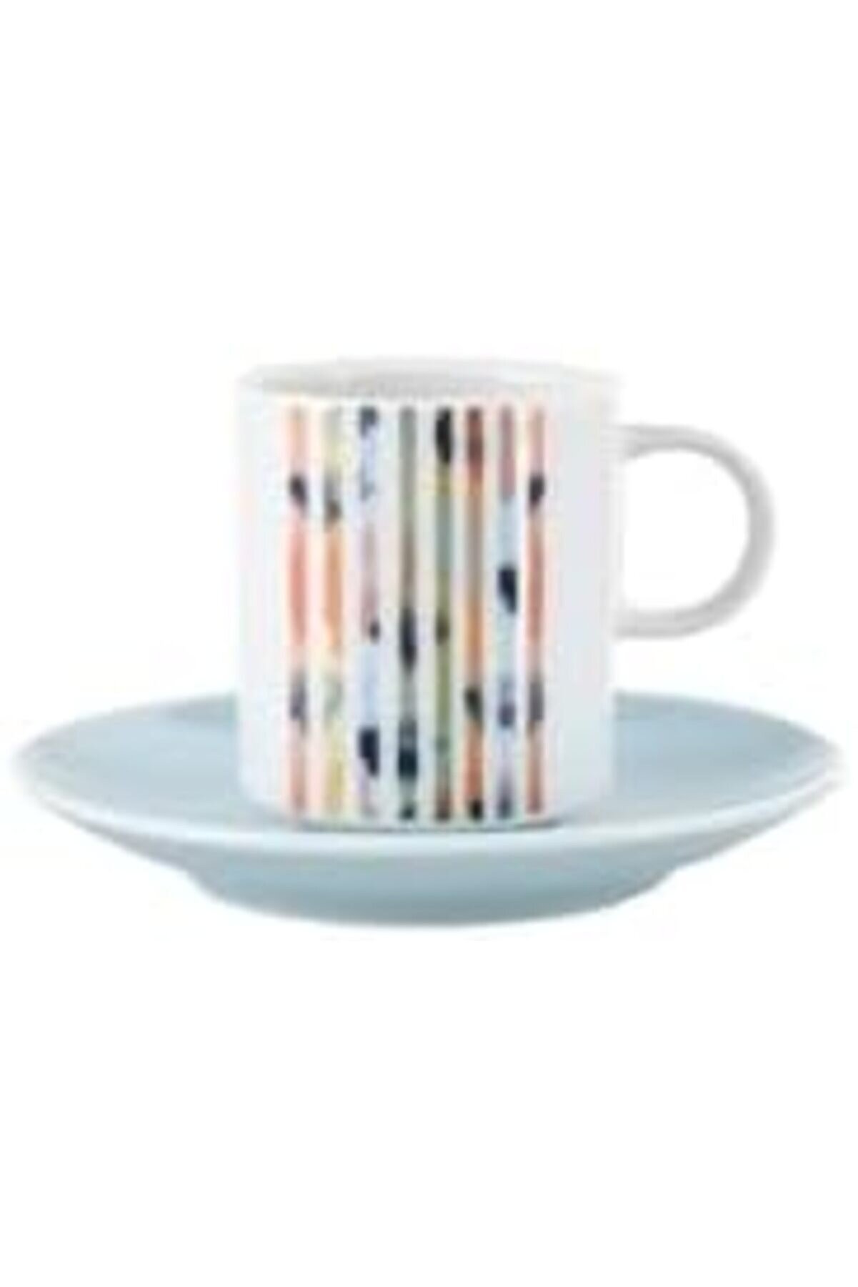 Shopverse Carni̇val Turkuaz 6 Ki̇şi̇li̇k Kahve Takımı 90Cc Trendfli̇ck 1014773