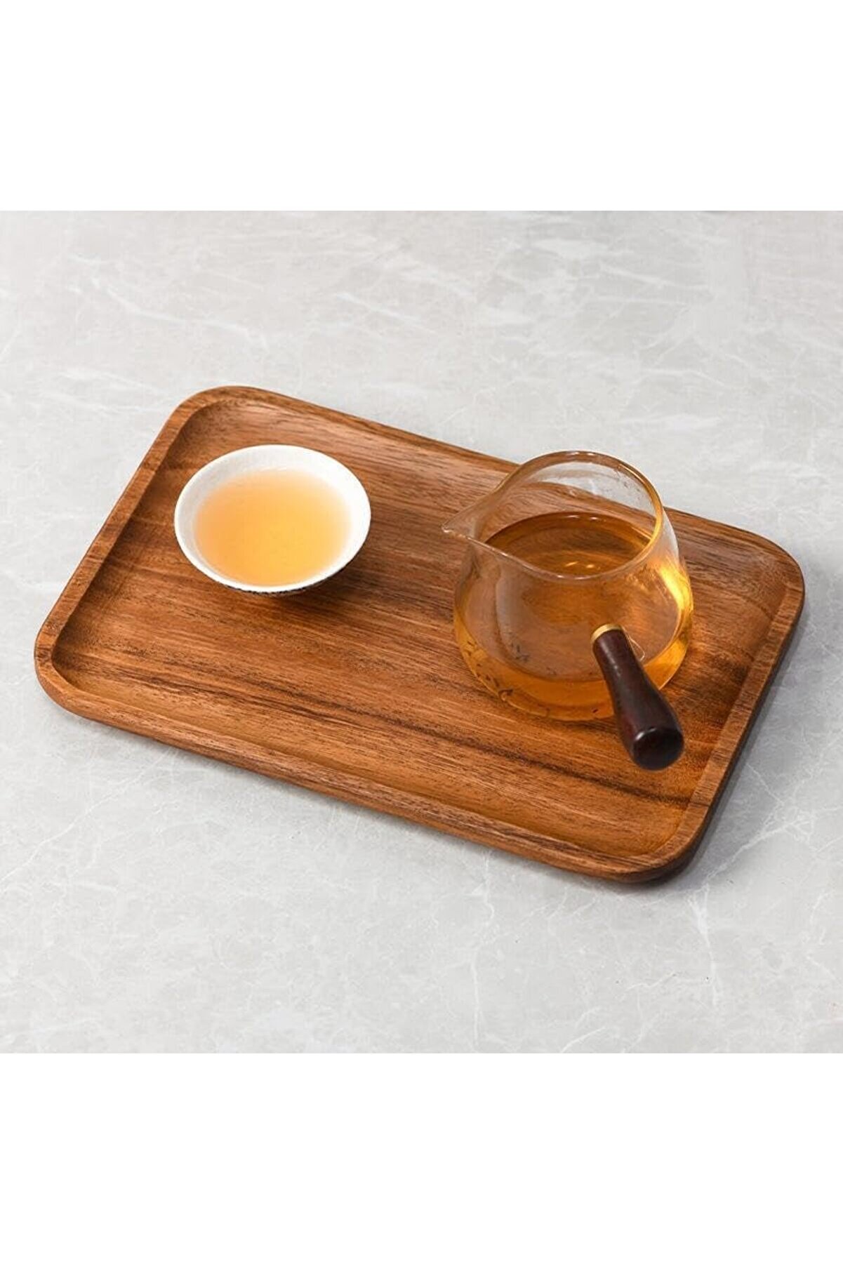 Shopverse Akasya Ağacından Sunum Tabağı, Akasya Meze Tabağı, Akasya Peyni̇r Sunum Tabağı, Akasya Sala