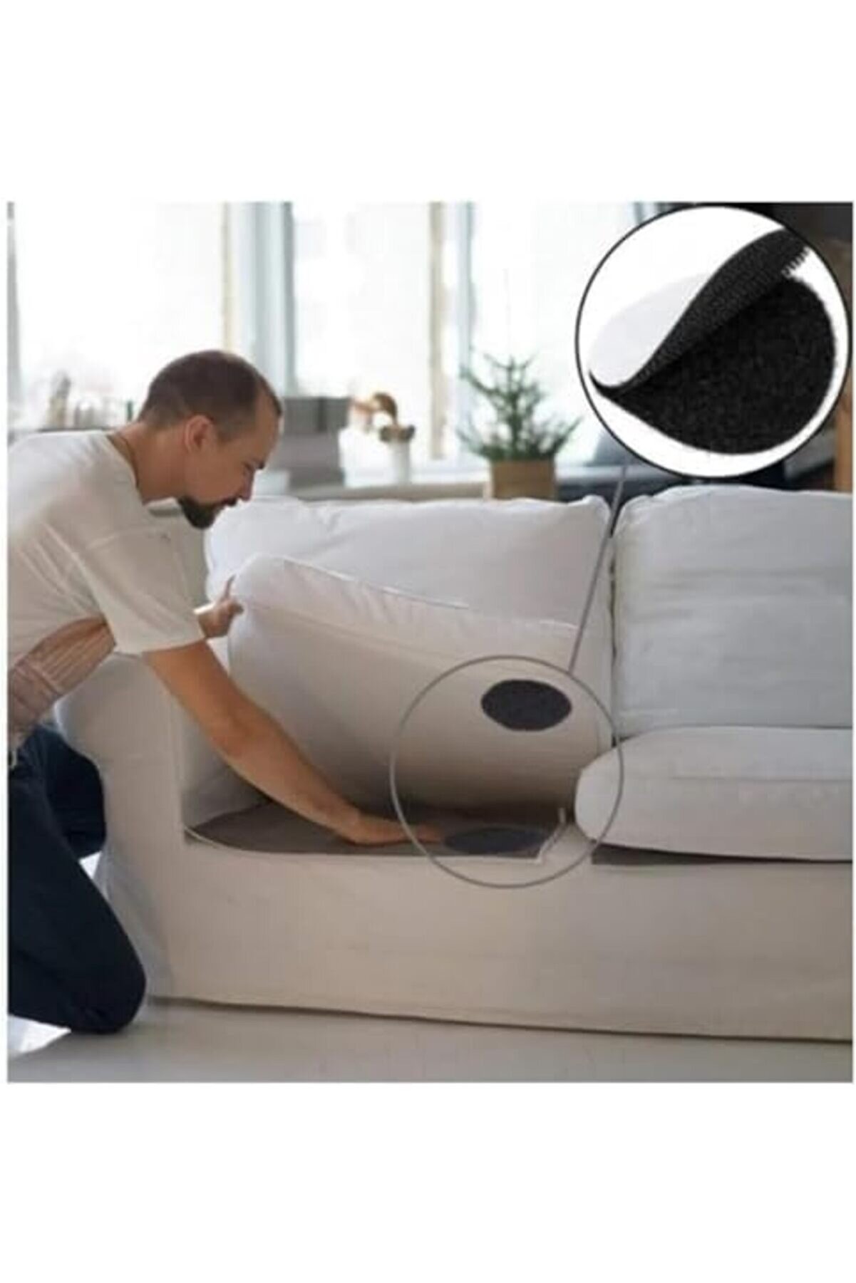 Shopverse 10 Lu Halı Ki̇li̇m Koltuk Örtüsü Sabi̇tleyi̇ci̇ Kaydırmaz Yıkanabi̇li̇r Kendi̇nden Yapışkanlı