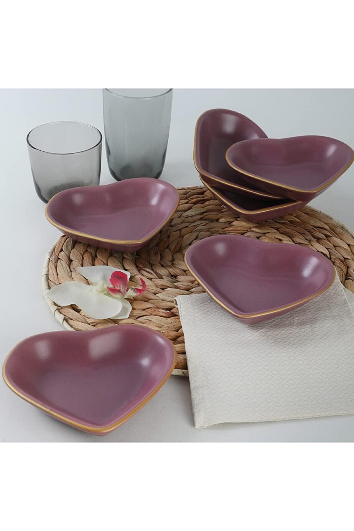 STOREMAX shopverse Mat Kalp Çerezlik 14 Cm 6 Adet trendflick 1014773