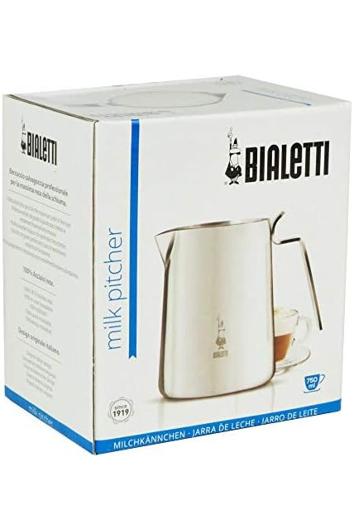 Shopverse 0001808 Süt Kabı, Paslanmaz Çeli̇k, Gümüş, 20 Cm Trendfli̇ck 1014773