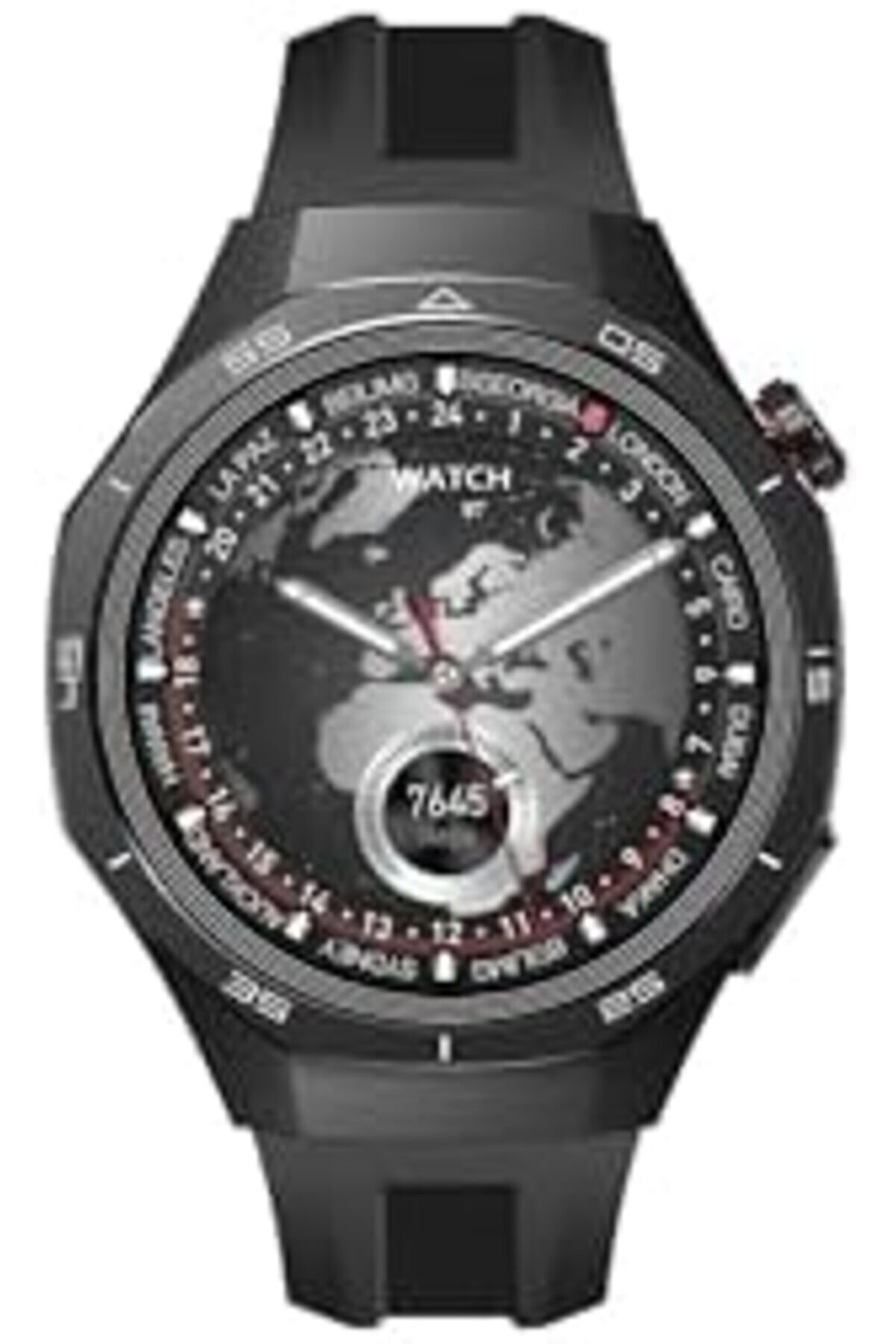 Shopverse Amoled Ekran 48Mm Metal Ve Si̇li̇kon Kordonlu Akıllı Saat Si̇yah Wt6 Pro Trendfli̇ck 1014773