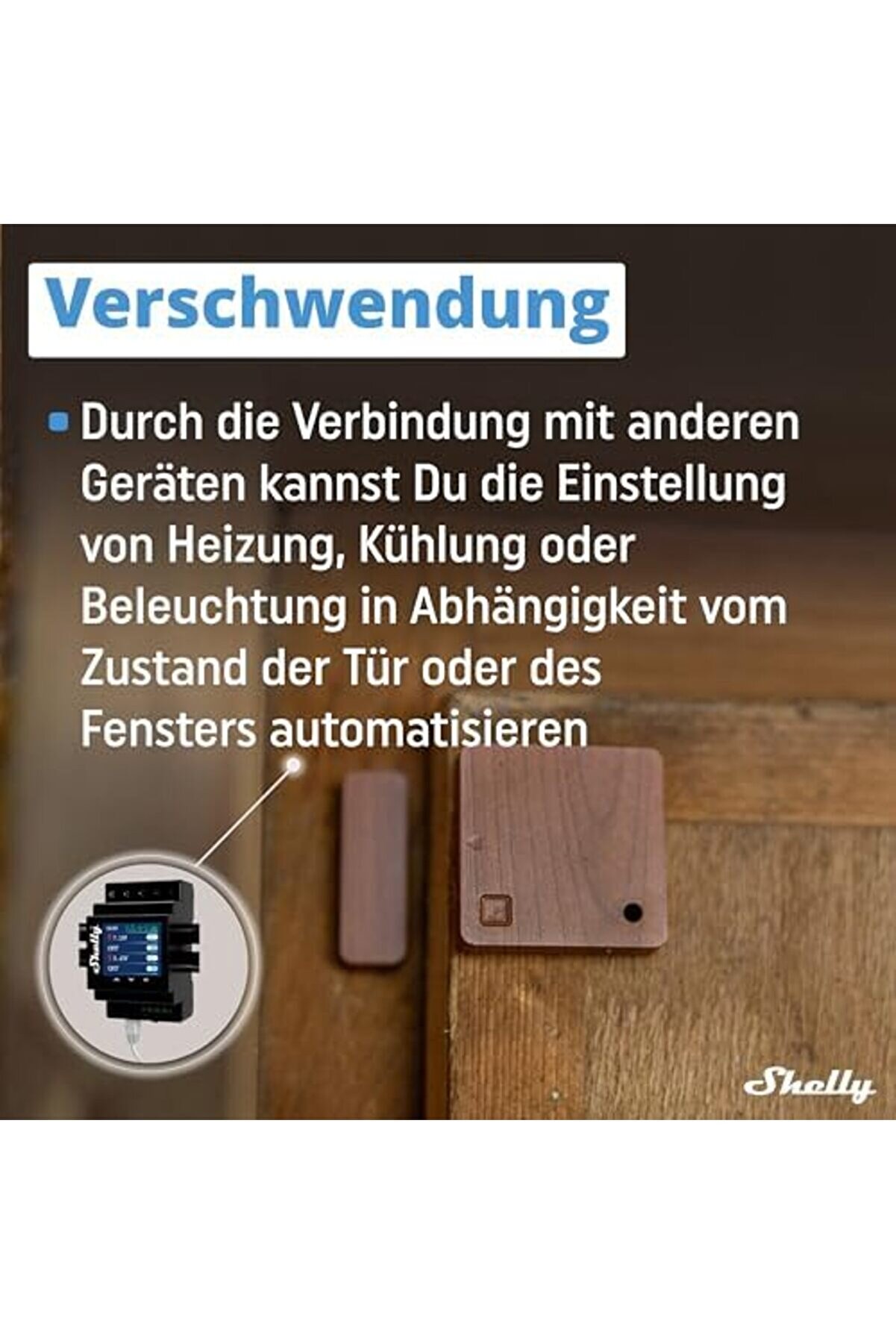 Blu /Wi̇ndow | Smart Kapı Ve Pencere Sensörü, Lüks Sensörlü | | Anında Tepki̇ | İos Uygulaması | Ağ Ge