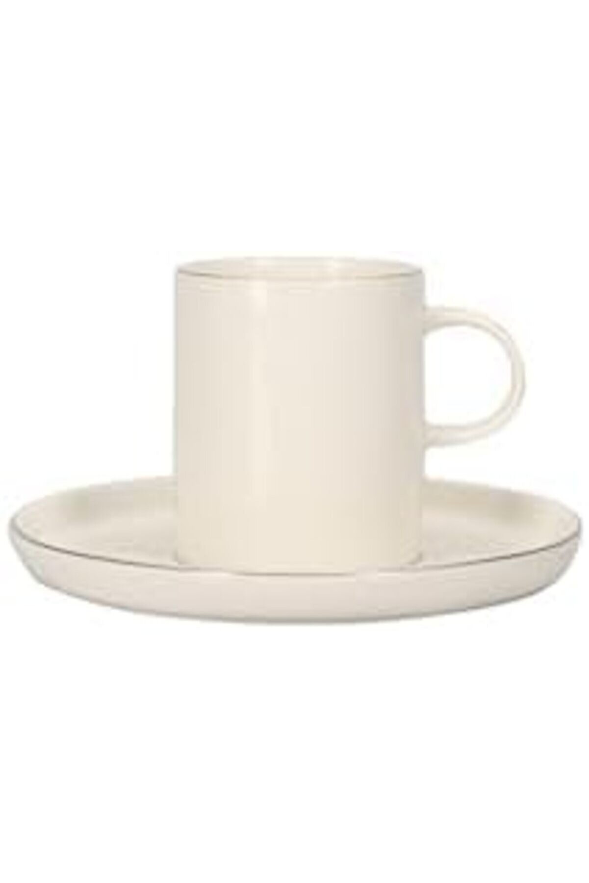 Shopverse Illusi̇on Plati̇n 4 Ki̇şi̇li̇k Kahve Takımı 90Cc Trendfli̇ck 1014773