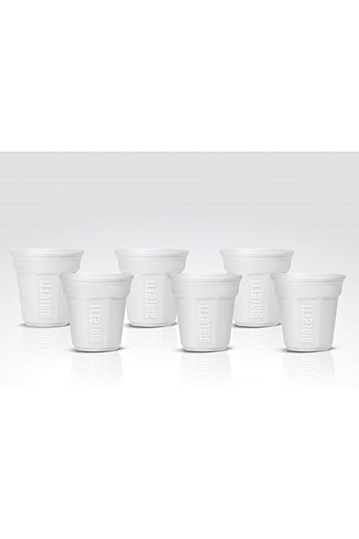 Shopverse Y0Tz502 6 Espresso Bardağı,, Beyaz, 23,7 X 14 X 7 Cm, 6 Parça Trendfli̇ck 1014773