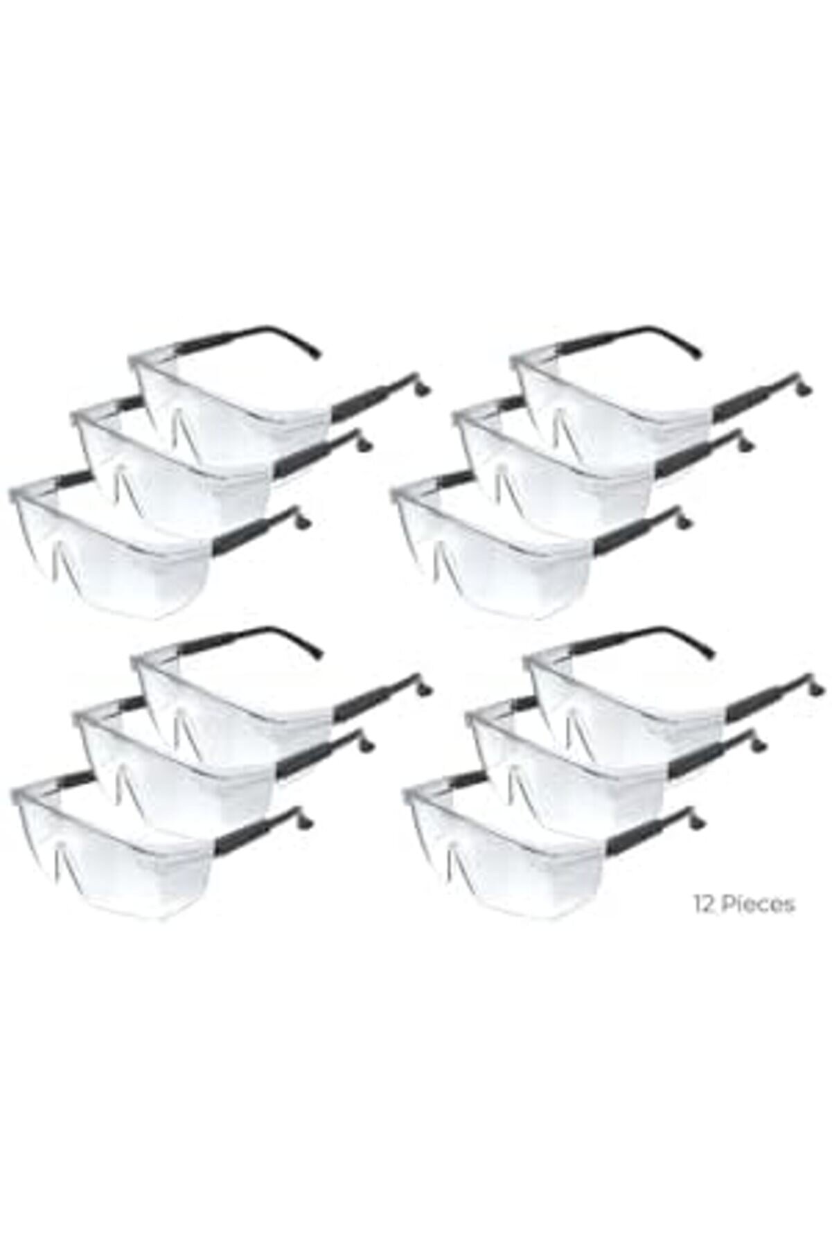 Shopverse Toz Ve Çapak Gözlüğü (12 Adet) Trendfli̇ck 1014773