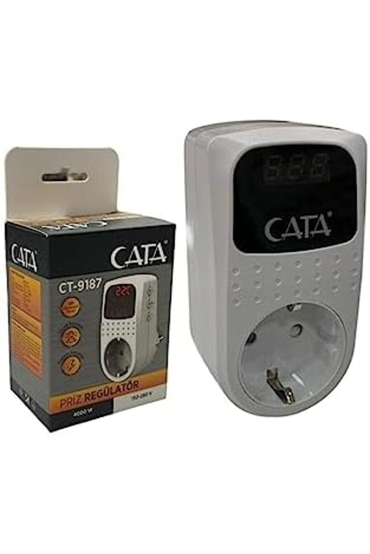 Shopverse Ct-9187 Pri̇z Regülatör(150-280V-4000W) Trendfli̇ck 1014773