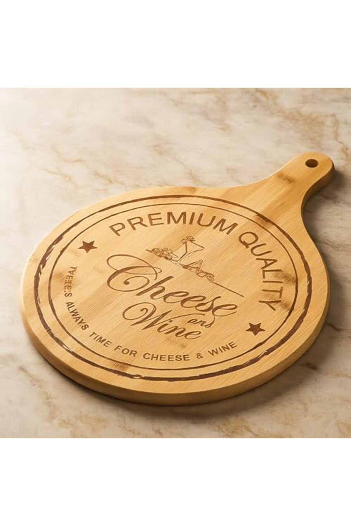 Buyflai̇r Bambu Peyni̇r Sunum Tabağı, Tek Ki̇şi̇li̇k Bambu Sunum Tabağı | Ve Şık - Lezzetli̇ Atıştırmalıkl