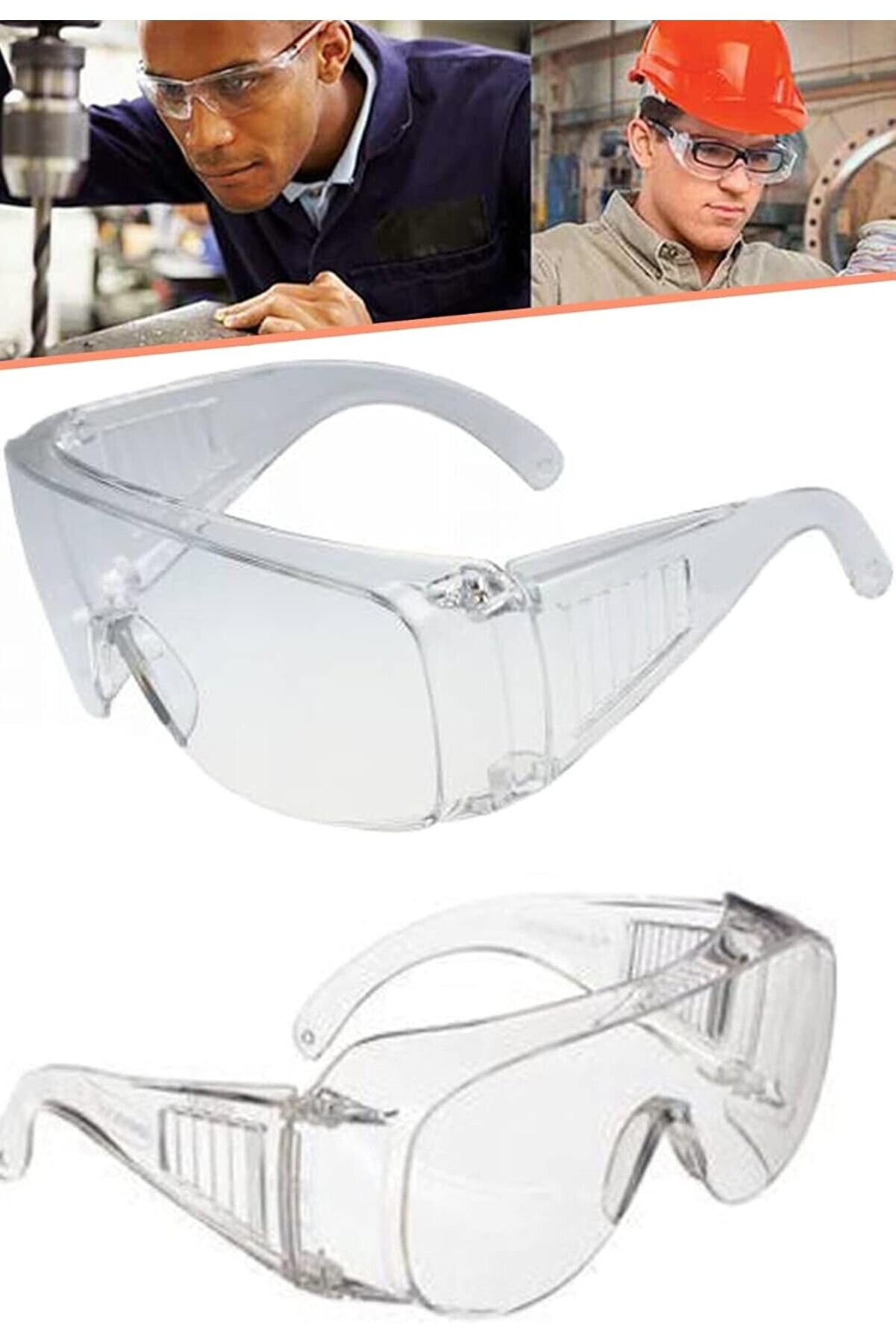 STOREMAX shopverse Ayarlı Çapak Gözlüğü Şeffaf Ce Gözlük Beyaz Şeffaf 1410 trendflick 1014773