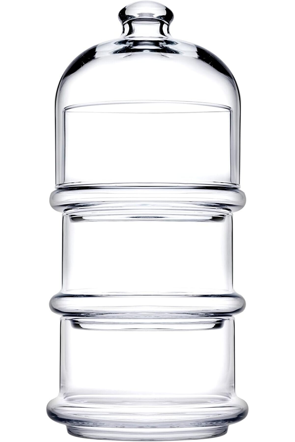 STOREMAX shopverse Patisserie 3 Katlı Cam Kurabiyelik - 102150 trendflick 1014773