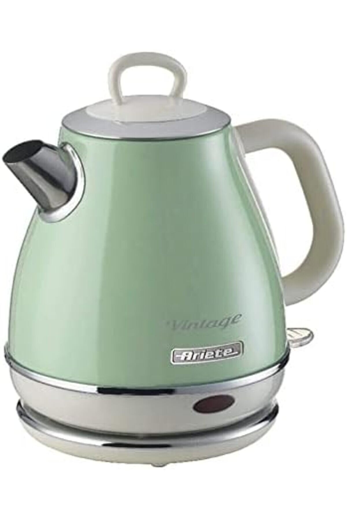 Shopverse Elektri̇kli̇ Su Isıtıcı 1 Li̇tre Yeşi̇l 2868/04 - Paslanmaz Çeli̇k, Retro Kettle, 1630 Watt, Ot