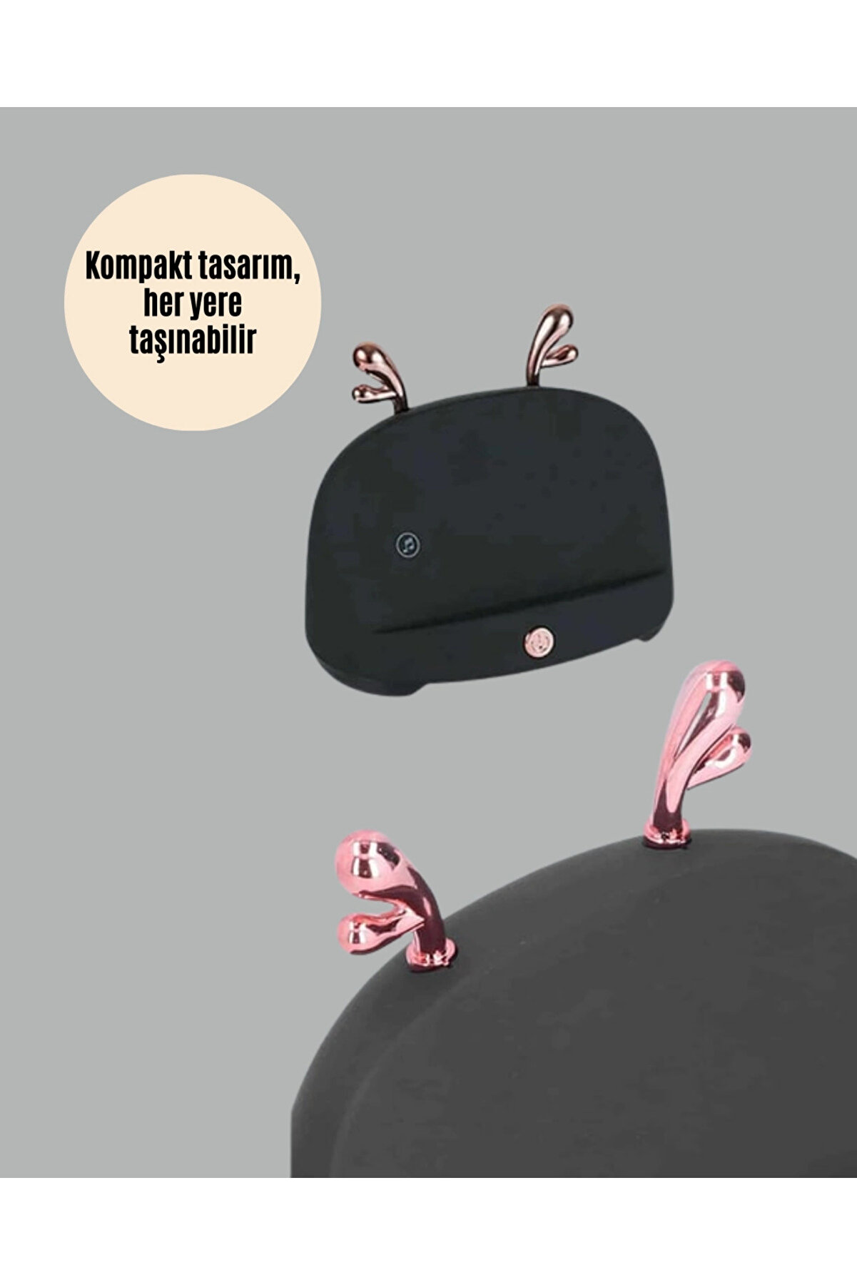 Taşınabi̇li̇r Kablosuz Telefon Tutucu Ve Bluetooth Hoparlör – Kompakt Tasarım, Üstün Ses