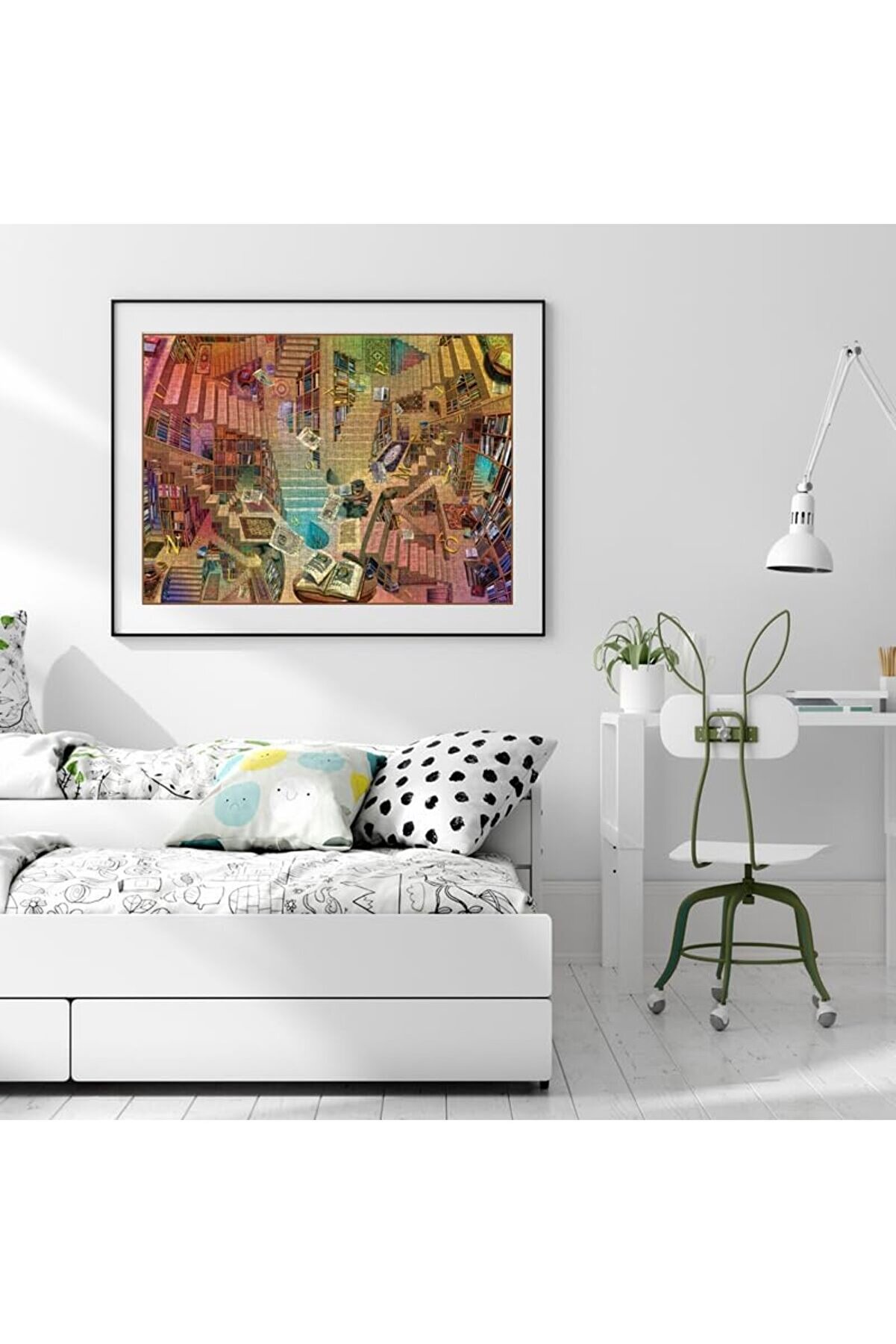 Shopverse Puzzle - Kütüphane / 1000 Parça Puzzle, 1135 Trendfli̇ck 1014773