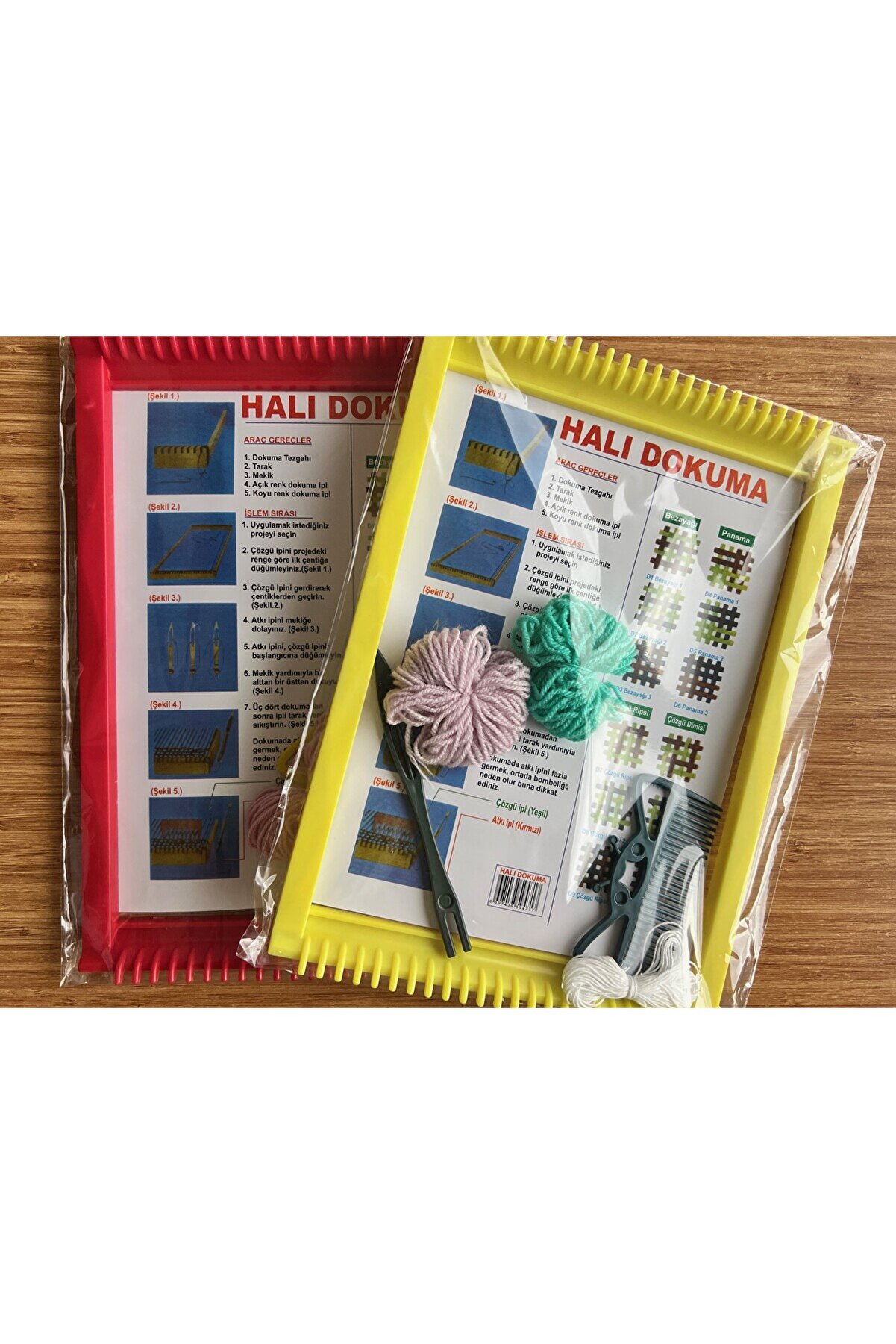 Ai̇rbrush Tattoo Halı Dokuma Tezgahı Hobi̇ Eği̇ti̇m Seti̇ 2 Adet Bi̇rden