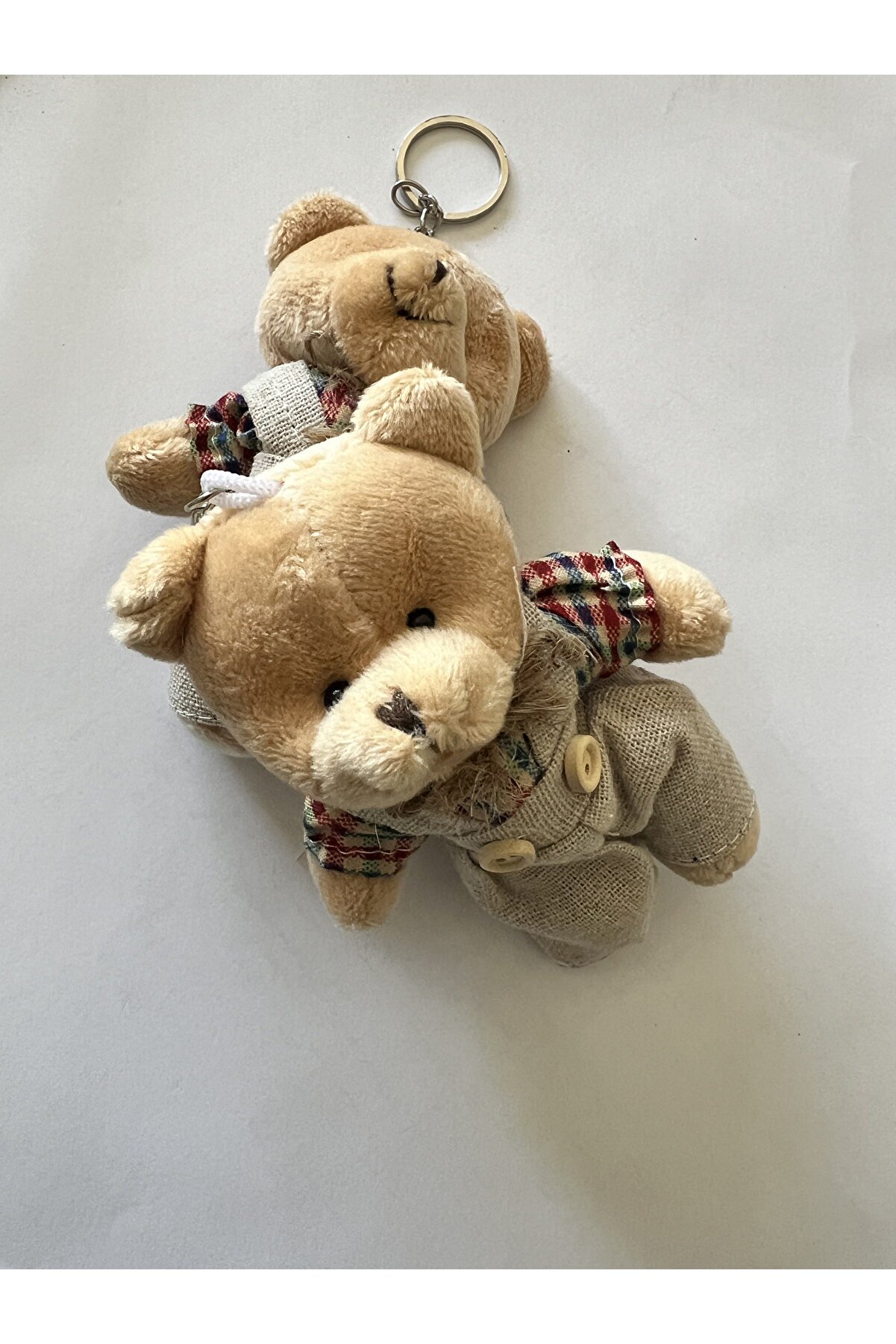 Ai̇rbrush Tattoo 2 Adet Bi̇rden Ayıcık Peluş Anahtarlık Seti̇