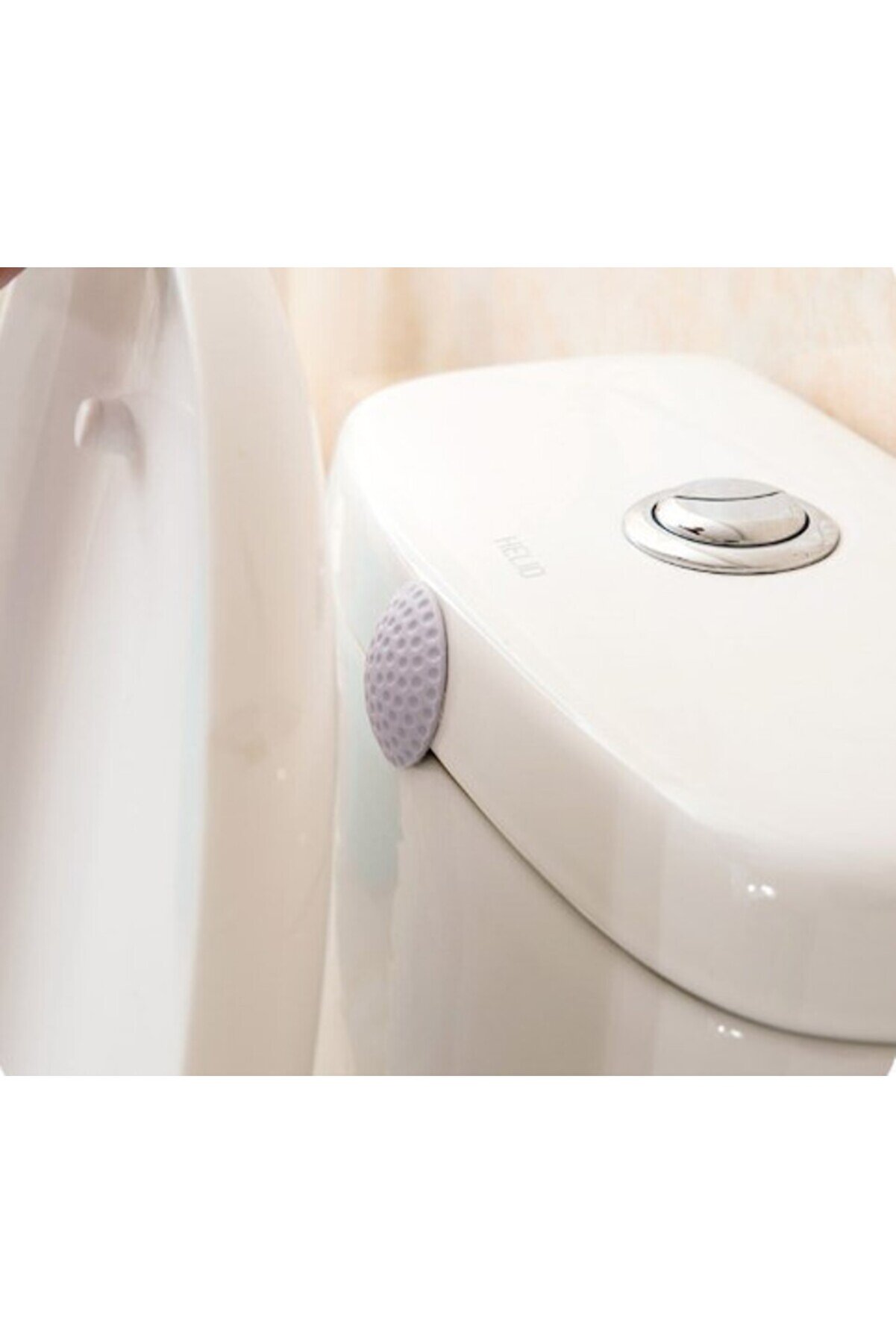 Go İthalat &Ccedil;ok Ama&ccedil;lı Si̇li̇kon Kapı Duvar Koruyucu Tampon 4L&uuml; Paket (4457)