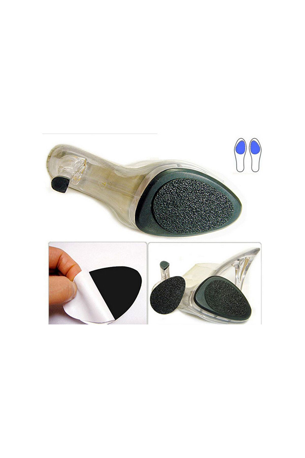 Go İthalat Topuklu Ayakkabı Altına Yapışan Kaydırmaz (2Li̇) (5258)