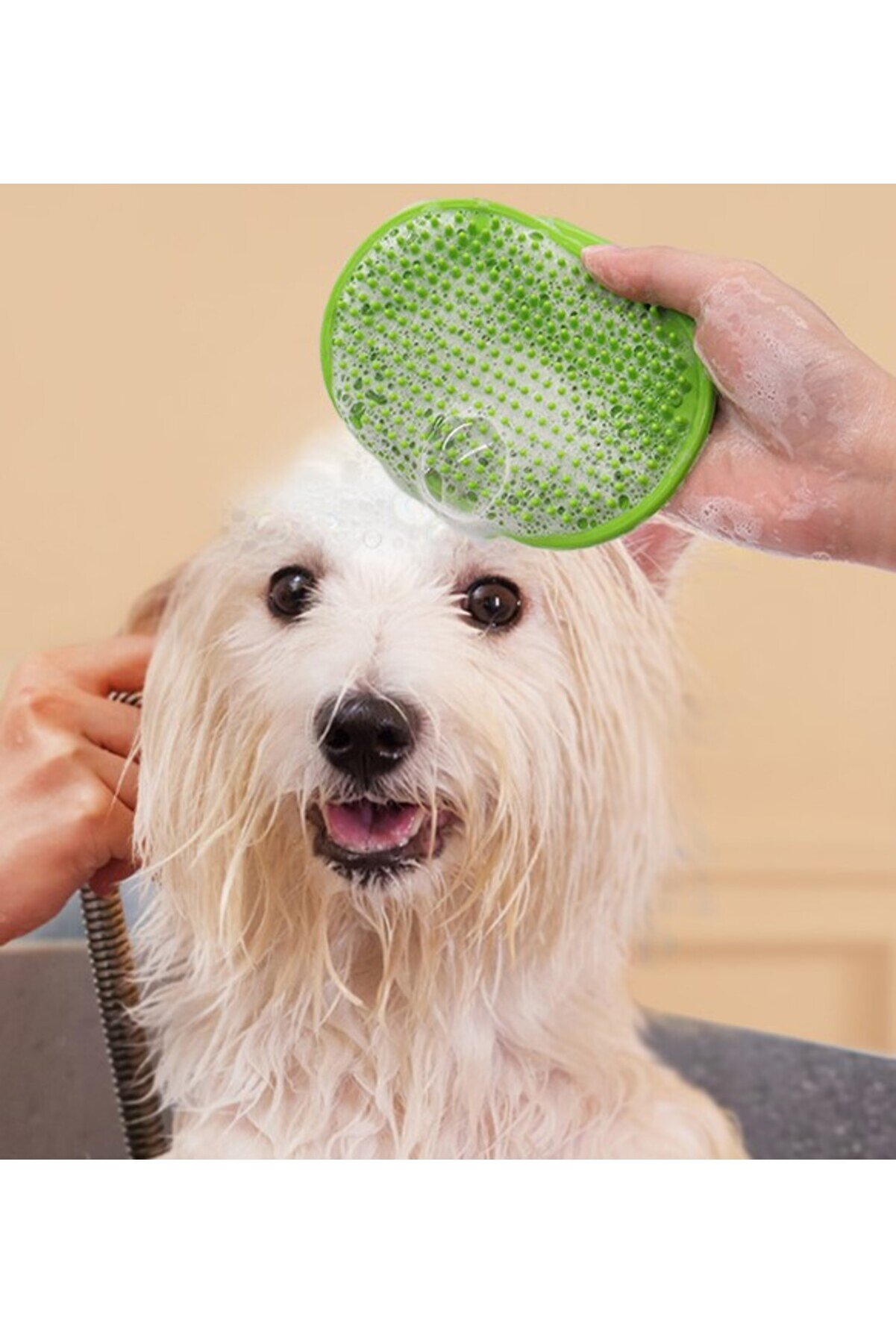 Go İthalat Hayvan T&uuml;y Toplama Yıkama Ve K&ouml;şe Kaşınma Si̇li̇kon Fır&ccedil;ası (4457)