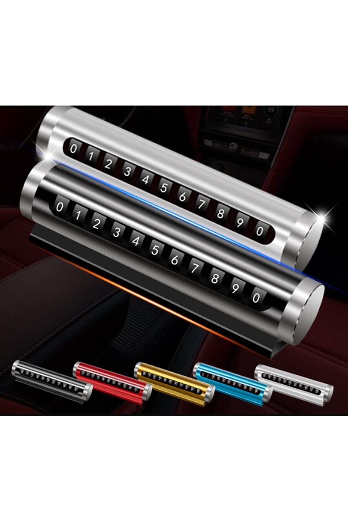 Go İthalat &Ccedil;evi̇rmeli̇ Ayarlı Torpi̇do &Uuml;st&uuml; Si̇li̇ndi̇r Numarat&ouml;r (4457)