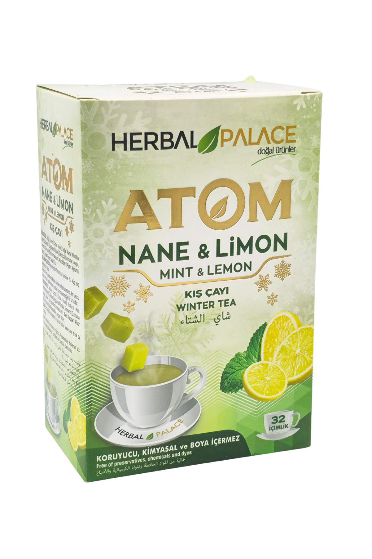 Atom Çayı Nane Li̇mon Doğal Lezzet 150 Gr