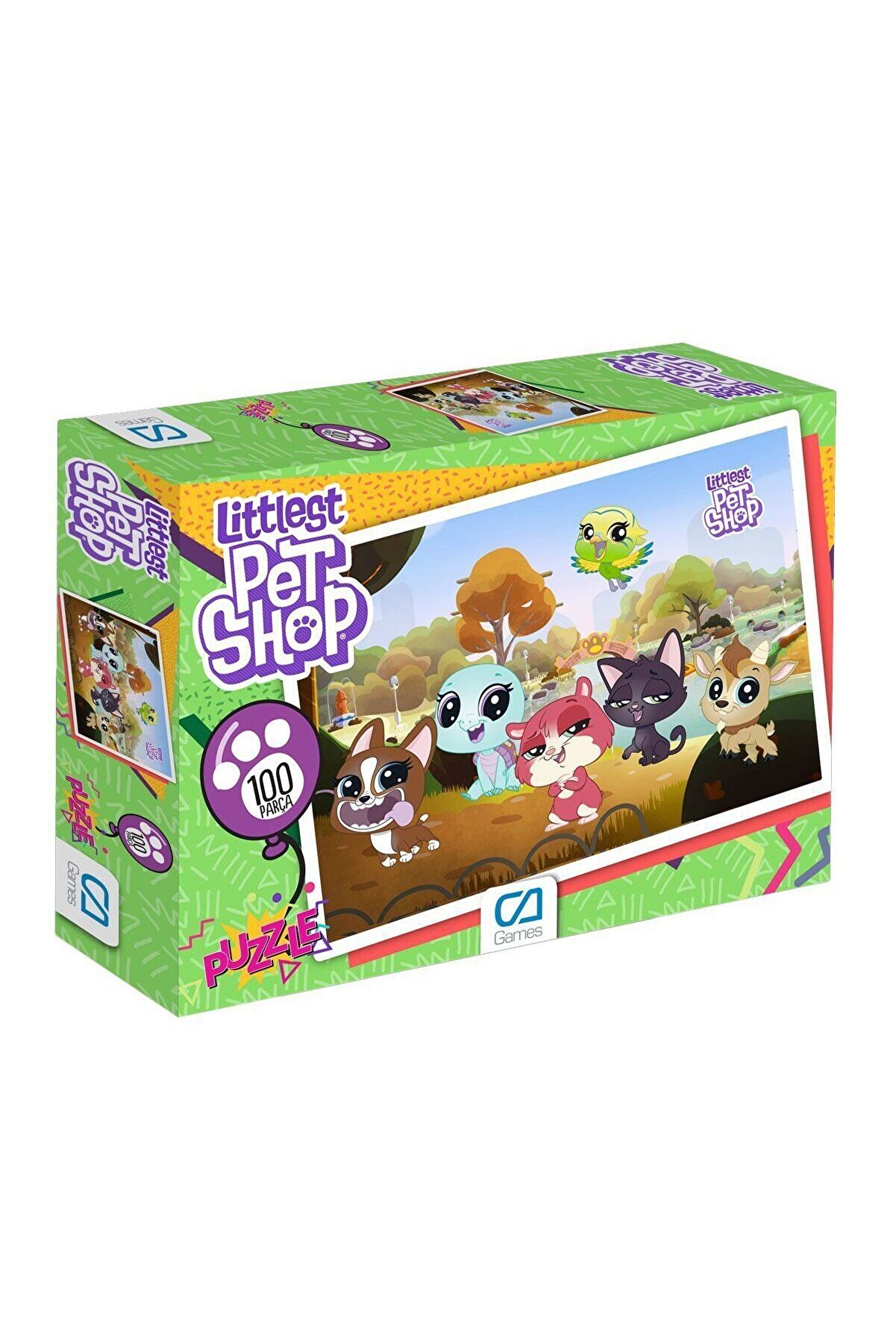 Yıldızınızzz accessory 5011 CA100-5011 Litlest Petshop 100 Parça Puzzle -CA Puzzle