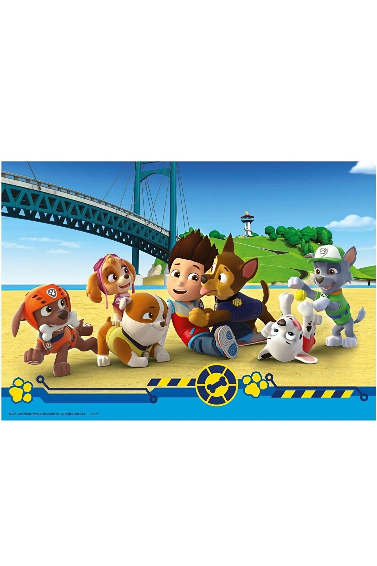 90853 Paw Patrol 2X24 Parça Ravensburger Puzzle