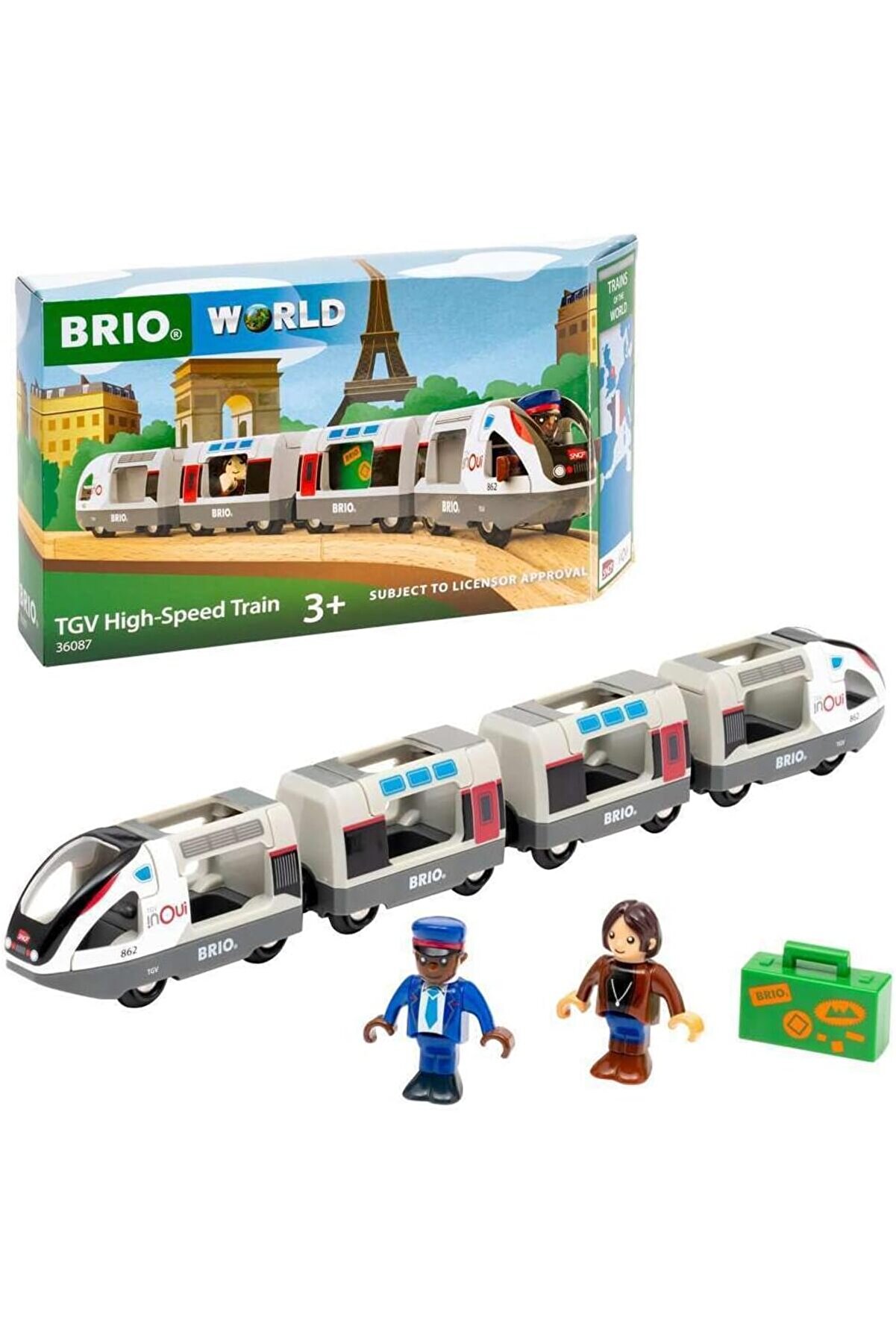 STOREMAX modashine TGV Yüksek Hızlı Tren, Oyuncak modascope 1014773