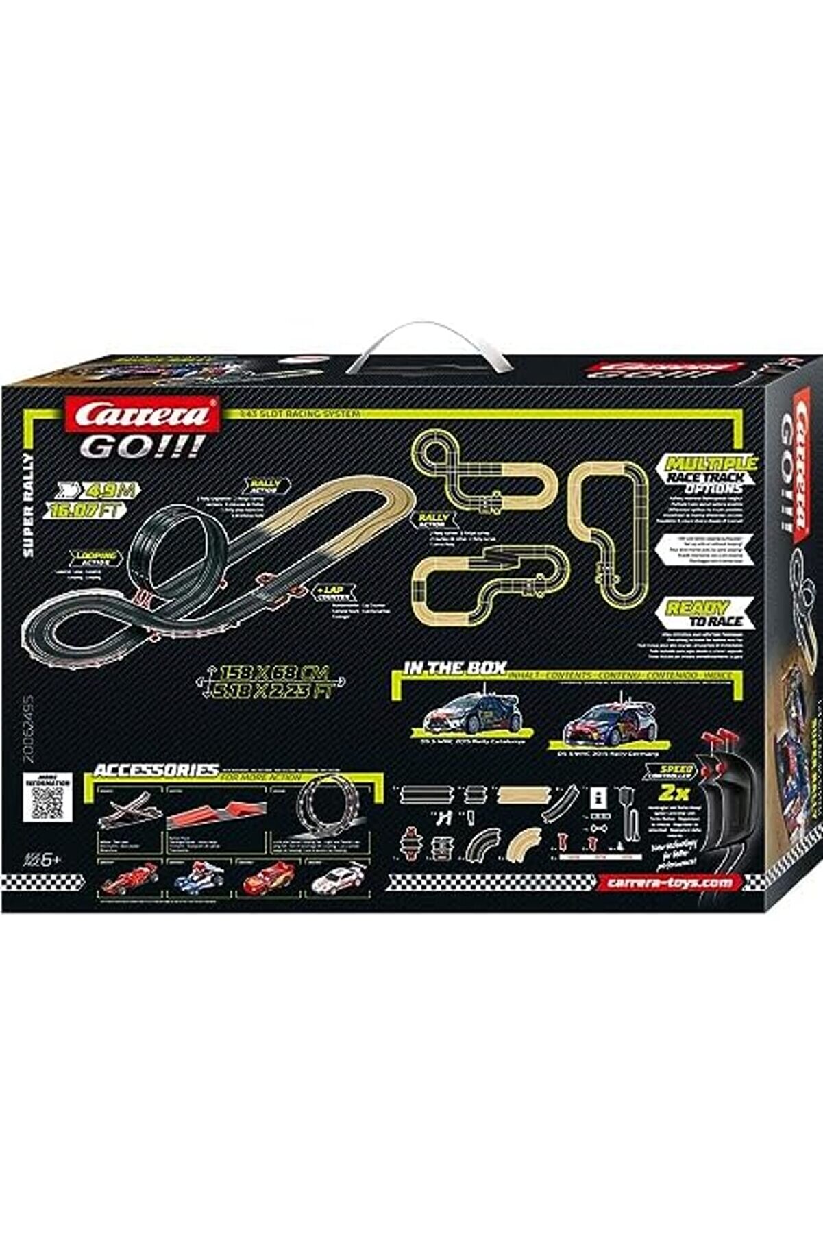 Modashi̇ne - 20062495 - Carrera Go Super Ralli̇ Yarış Pi̇sti̇ Seti̇ I Yarış Pi̇stleri̇ Ve Li̇sanslı Slot