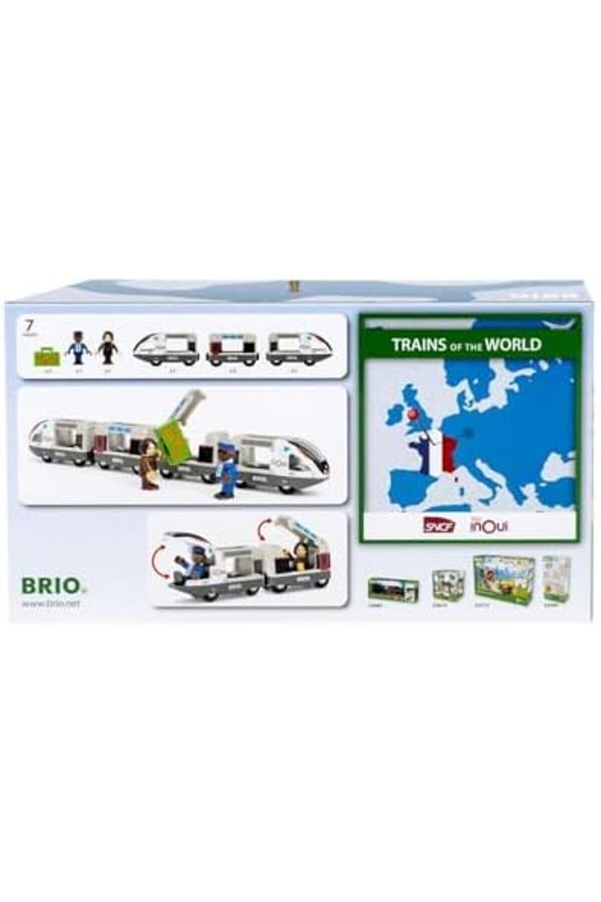 Modashi̇ne Tgv Yüksek Hızlı Tren, Oyuncak Modascope 1014773