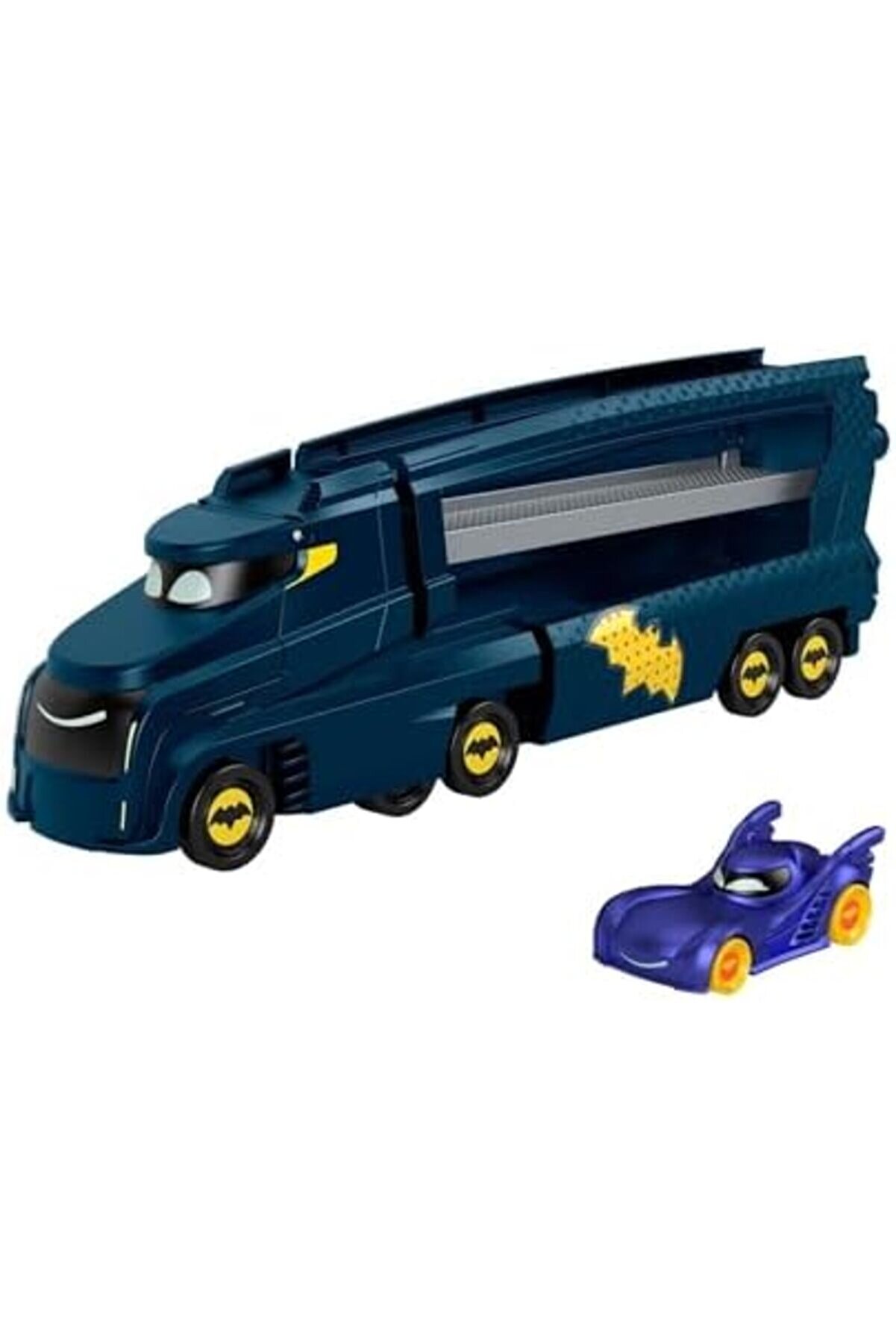 Batwheels&trade; B&uuml;y&uuml;k Tır Dc Batwheels Bat-Tır Ve Araba, Rampa Ve Ara&ccedil; Depolama Alanı Hmx07 1175260