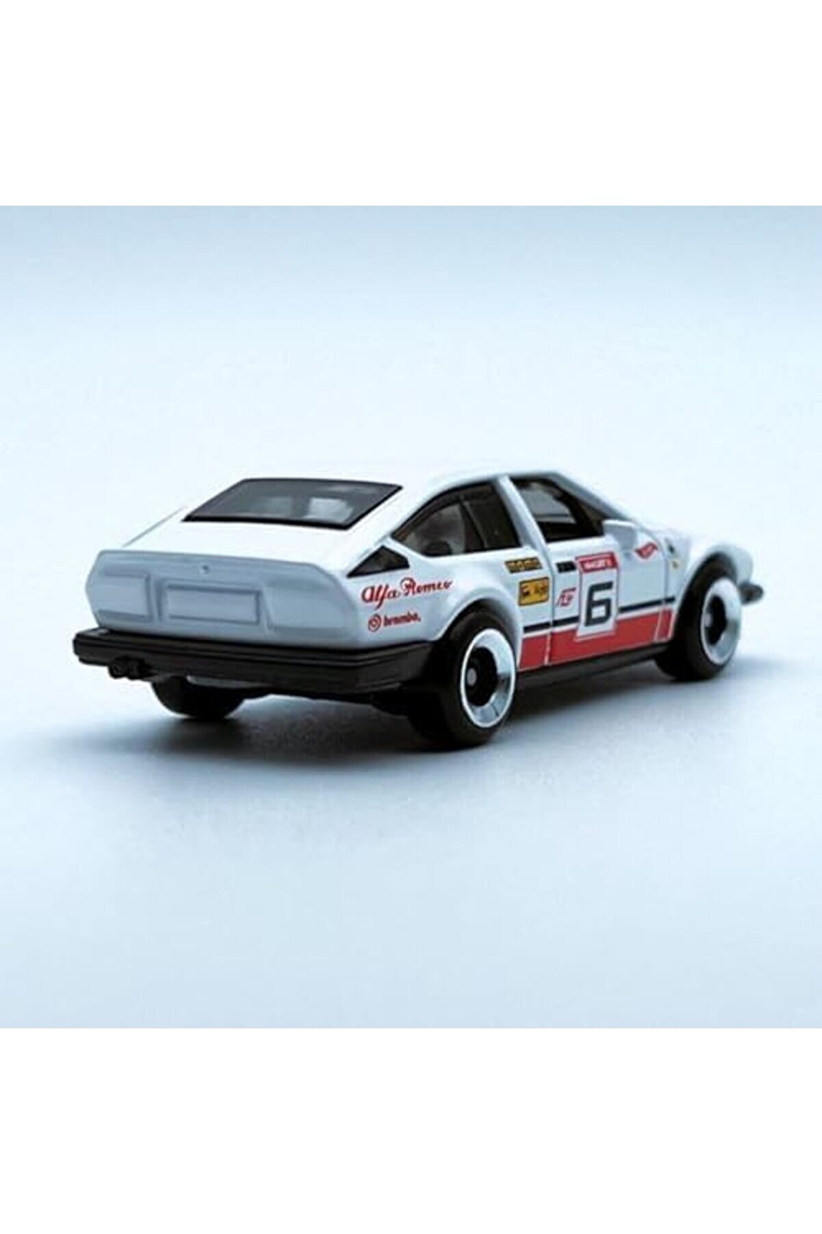 Trendfli̇ck - Alfa Romeo Gtv6 3.0 - Retro Racers 10/10 - Hkj83 - Short Card - Moma - Brembo - Agi̇p -