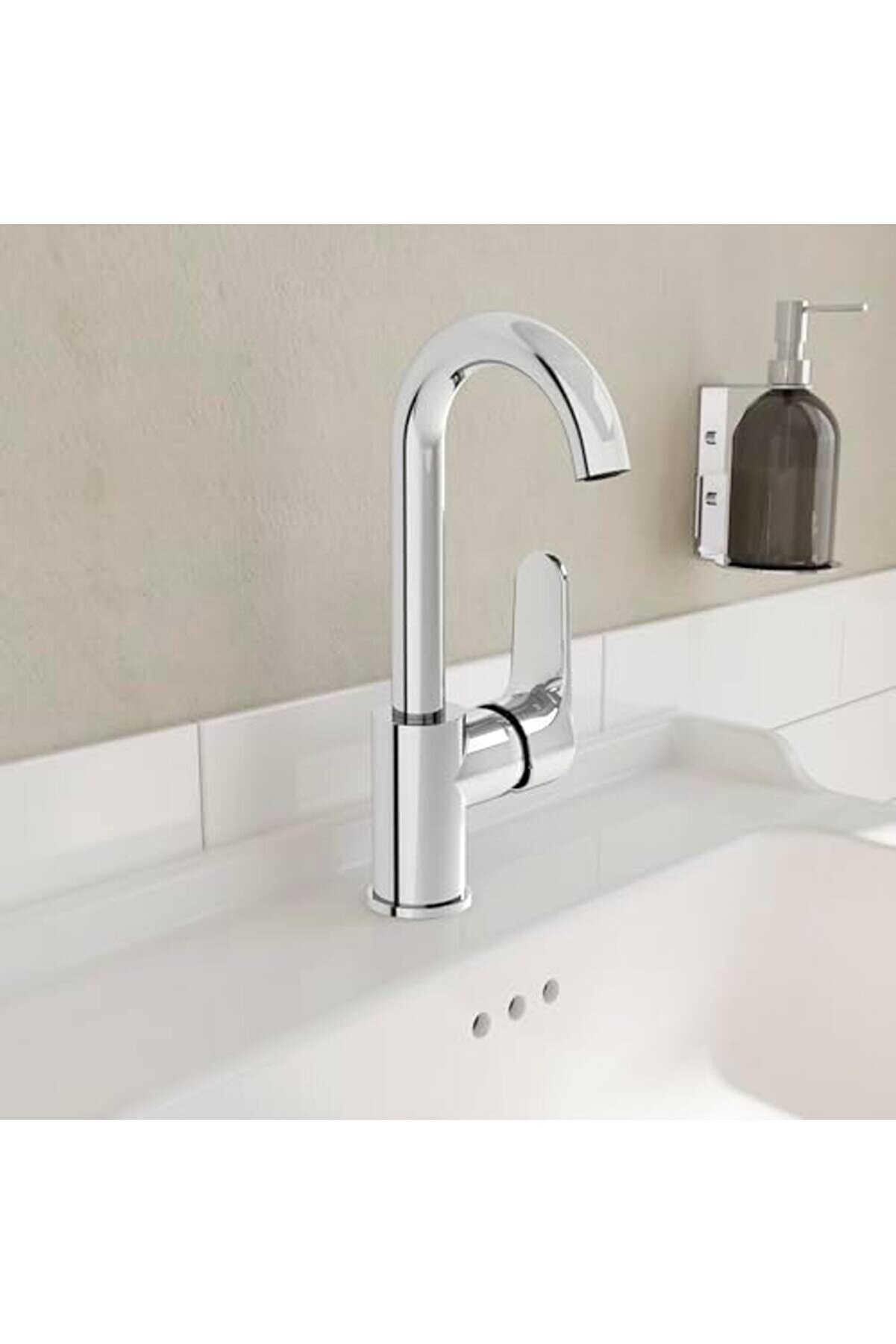 Shopverse Root Round A42754 Döner Lavabo Bataryası, Krom Trendfli̇ck 1014773