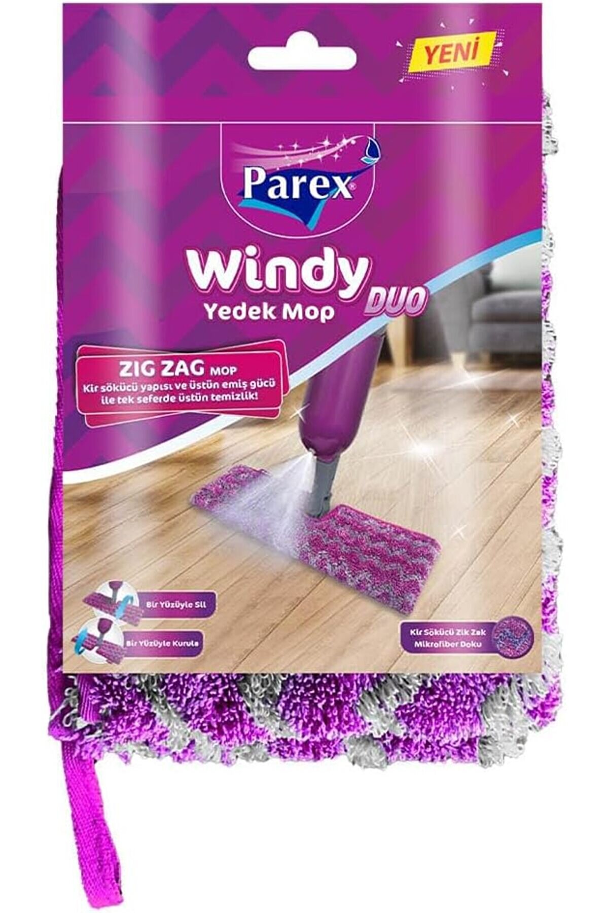 STOREMAX shopverse Windy Duo Zigzag Yedek Mop trendflick 1014773