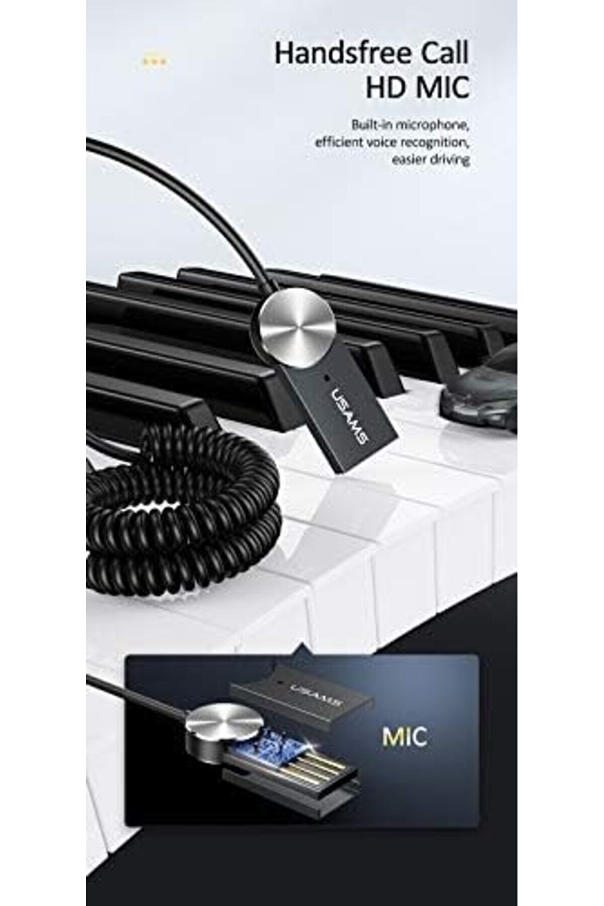 Shopverse 5.0 Recei̇ver Usb Aux Ara&ccedil; Ki̇ti̇ Telefon Konuşma M&uuml;zi̇k Di̇nleme Ba01 Sj464Lvx Trendfli̇ck 1014