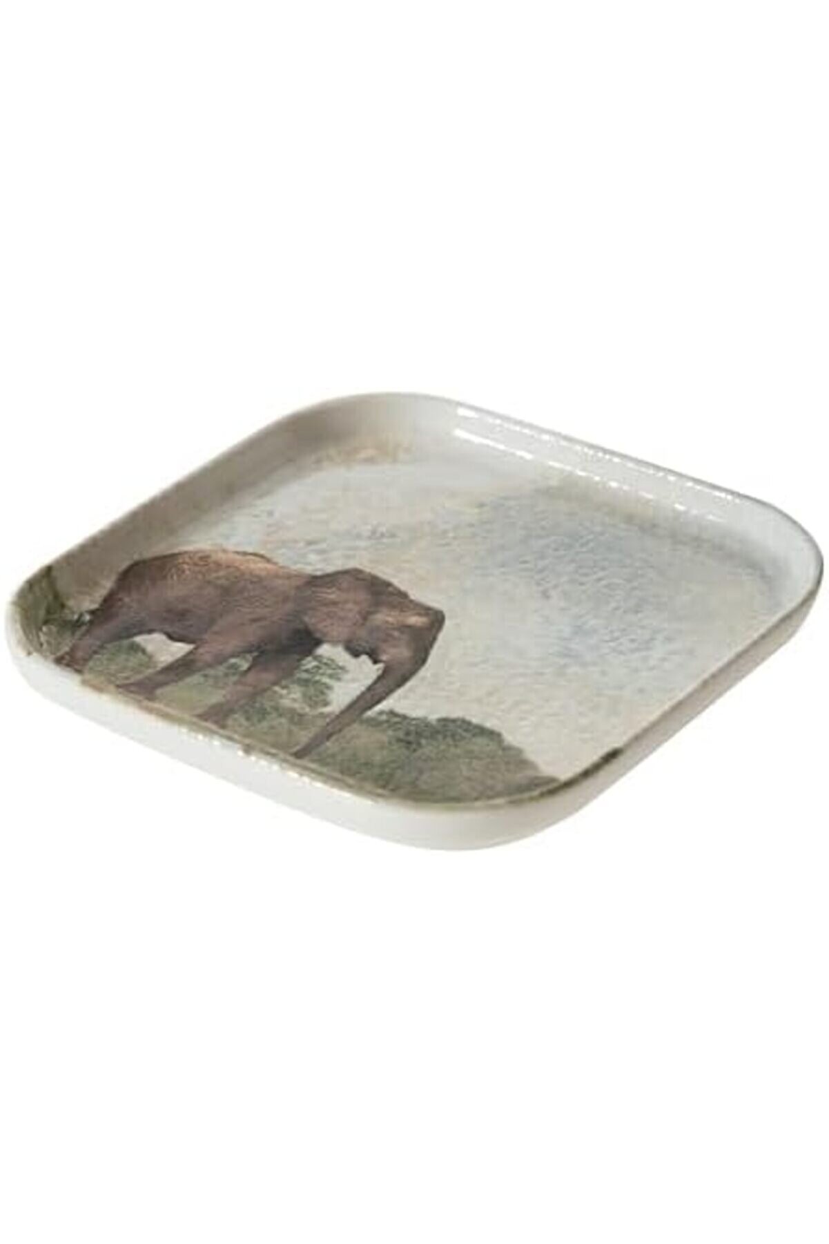 Shopverse Concept Kare Tabak 17Cm-Elephant Trendfli̇ck 1014773